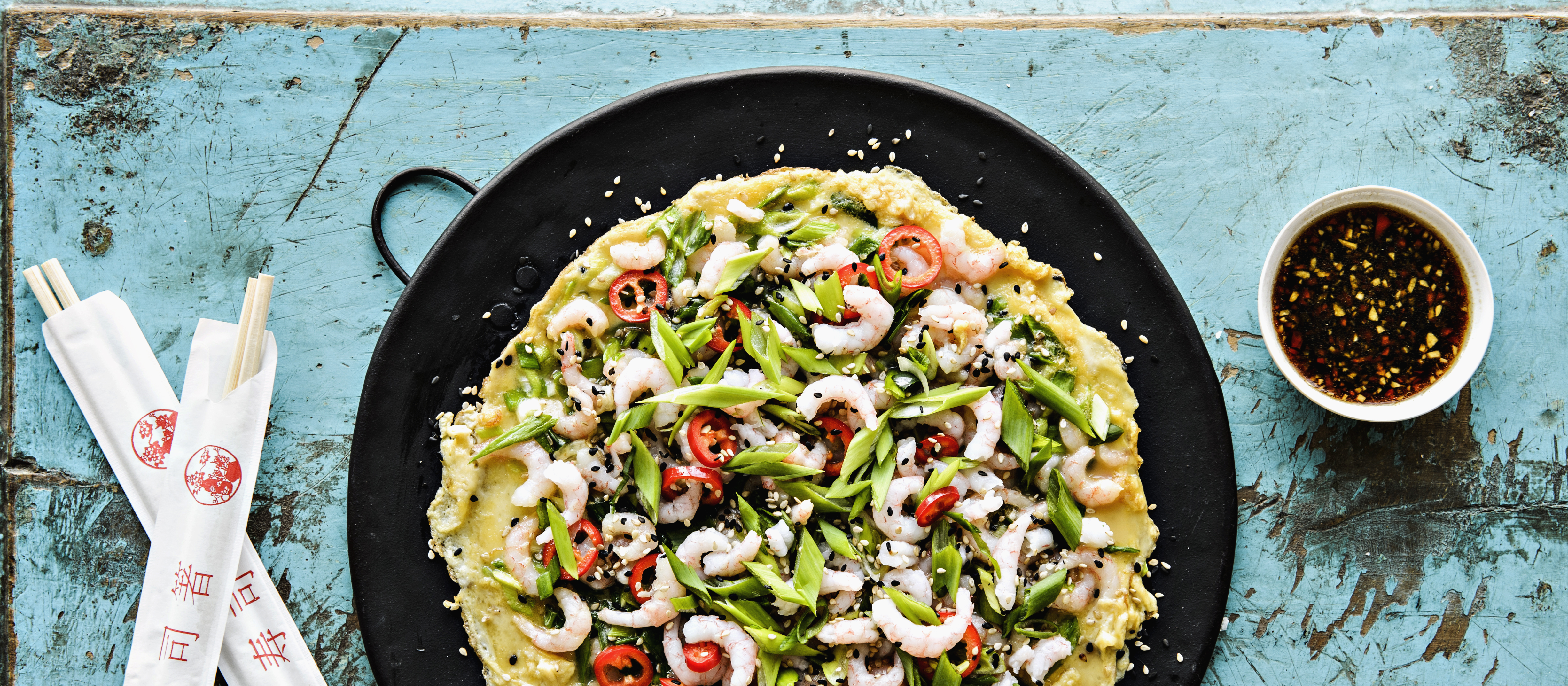 Korealainen katkarapumunakas