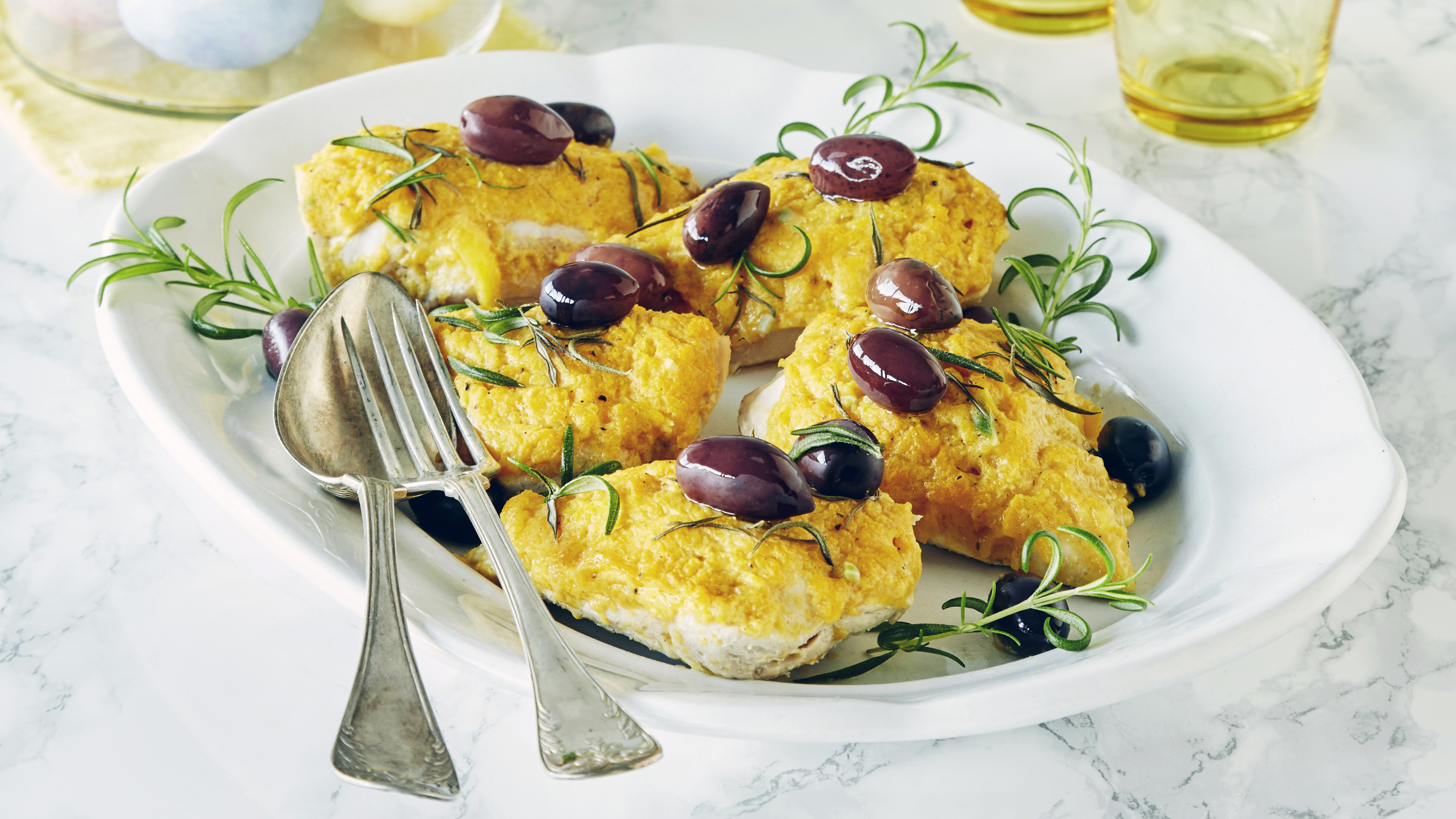 Rosmariini-persikkabroileri