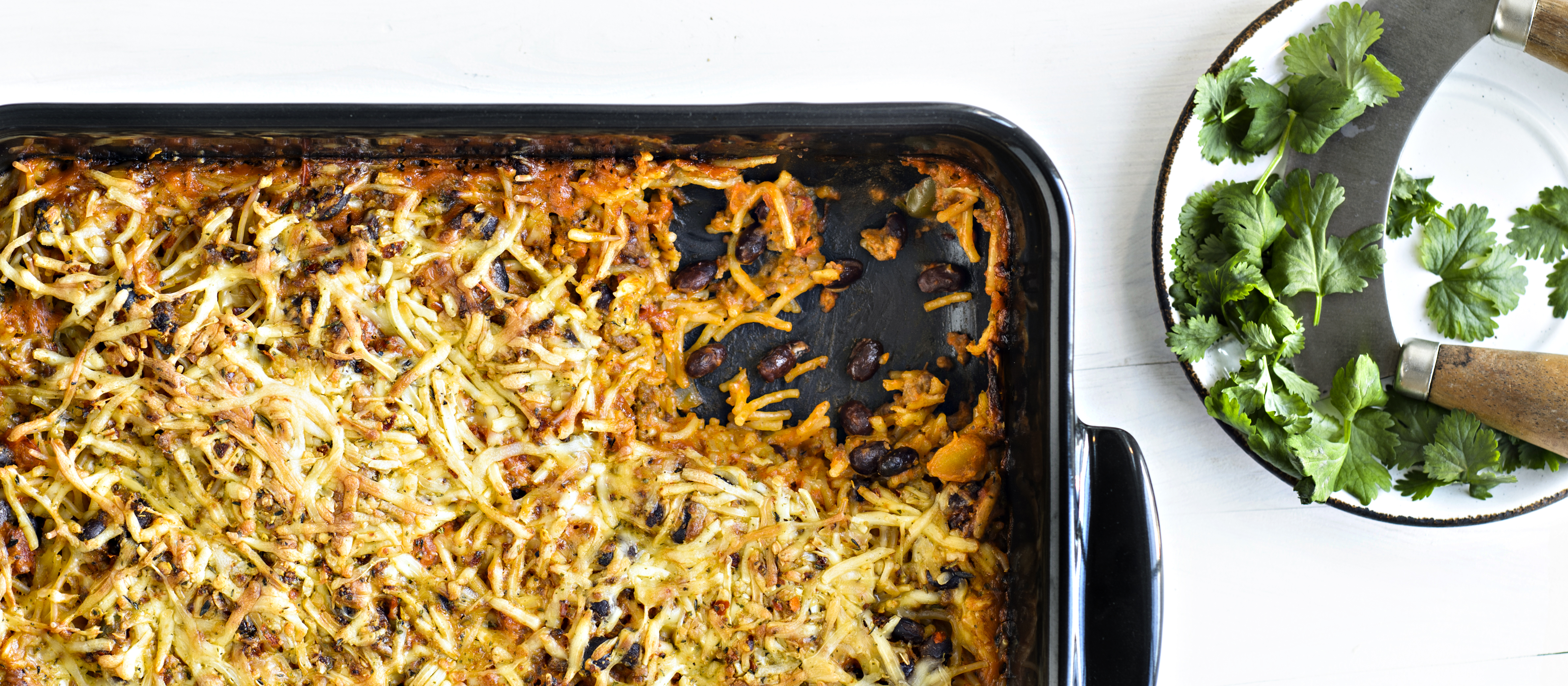 Tulinen spagettivuoka