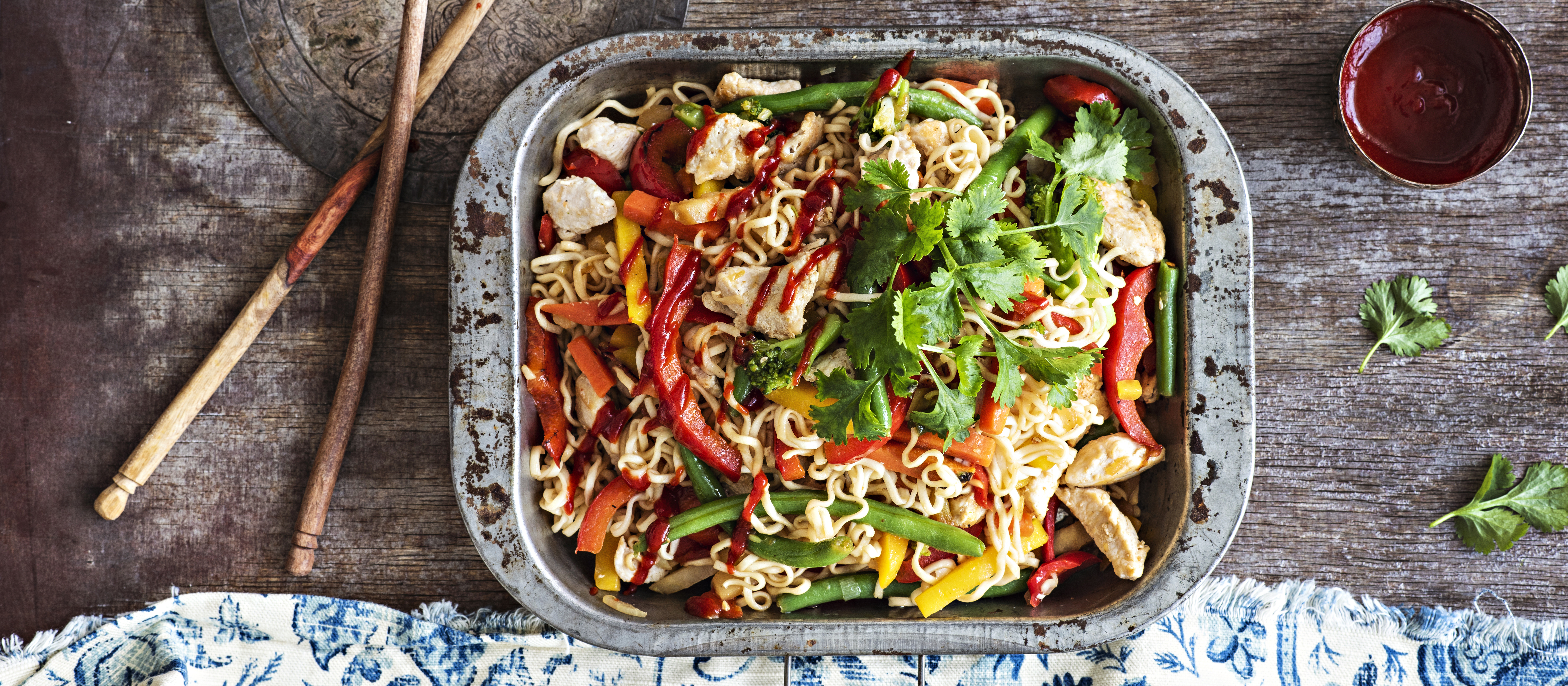 Kana Nuudeliwokki Paaruoat Reseptit K Ruoka