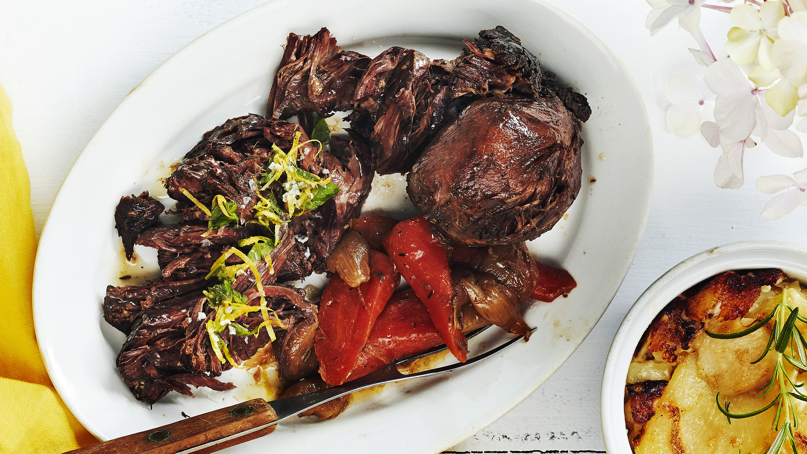 Pulled lamb eli nyhtölammas