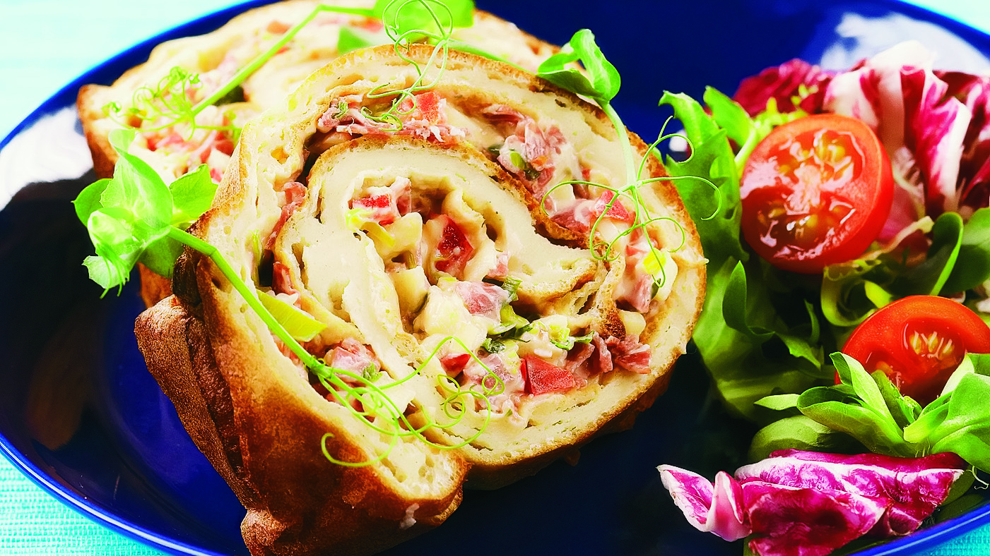 Meetvursti-omenapannarirulla