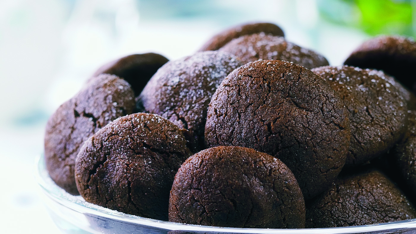 Suklaasydämiset pikkuleivät