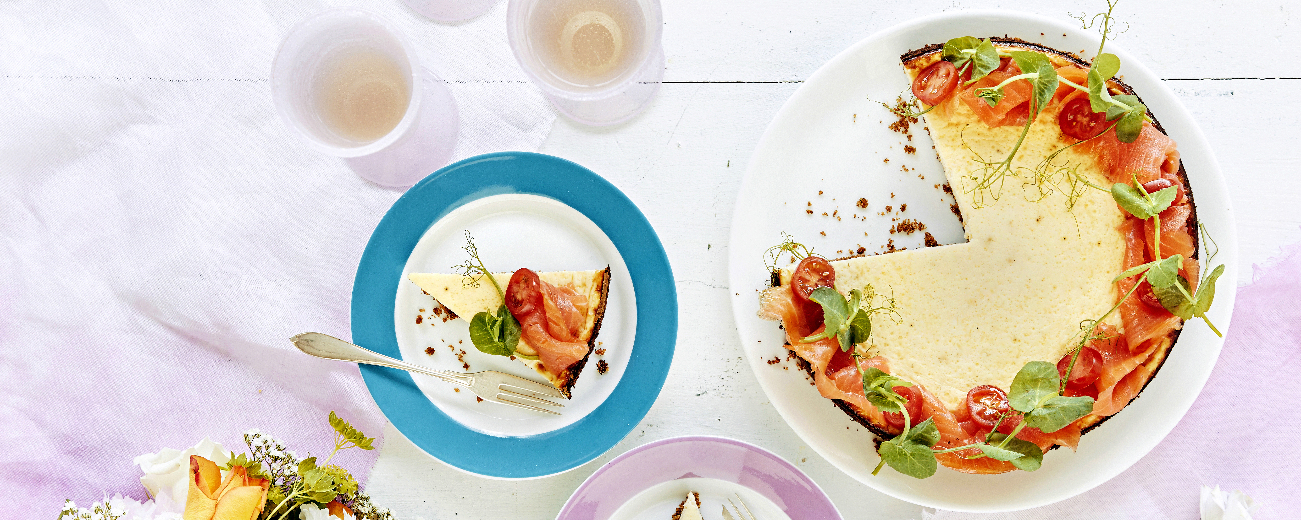 Paistettu parmesaanijuustokakku