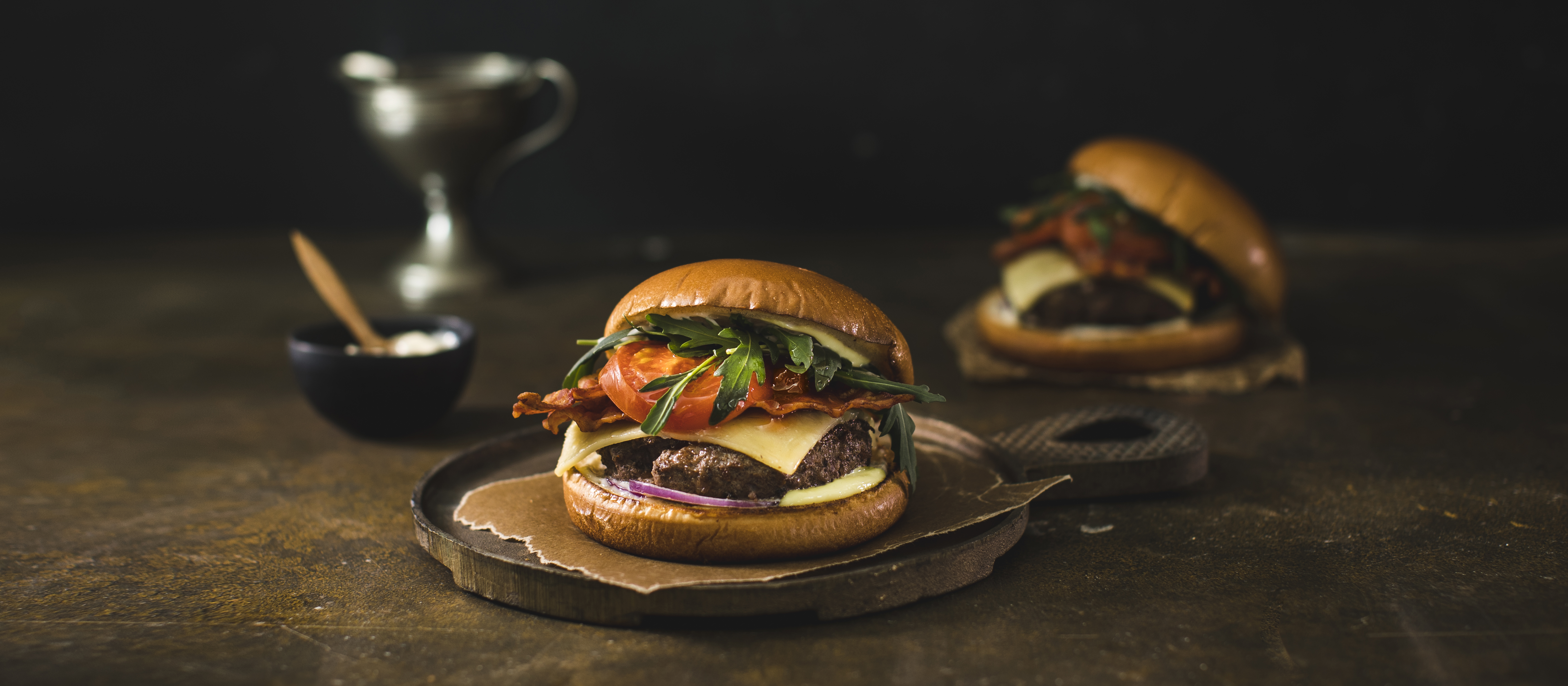 Smoky Peppersteak Burger