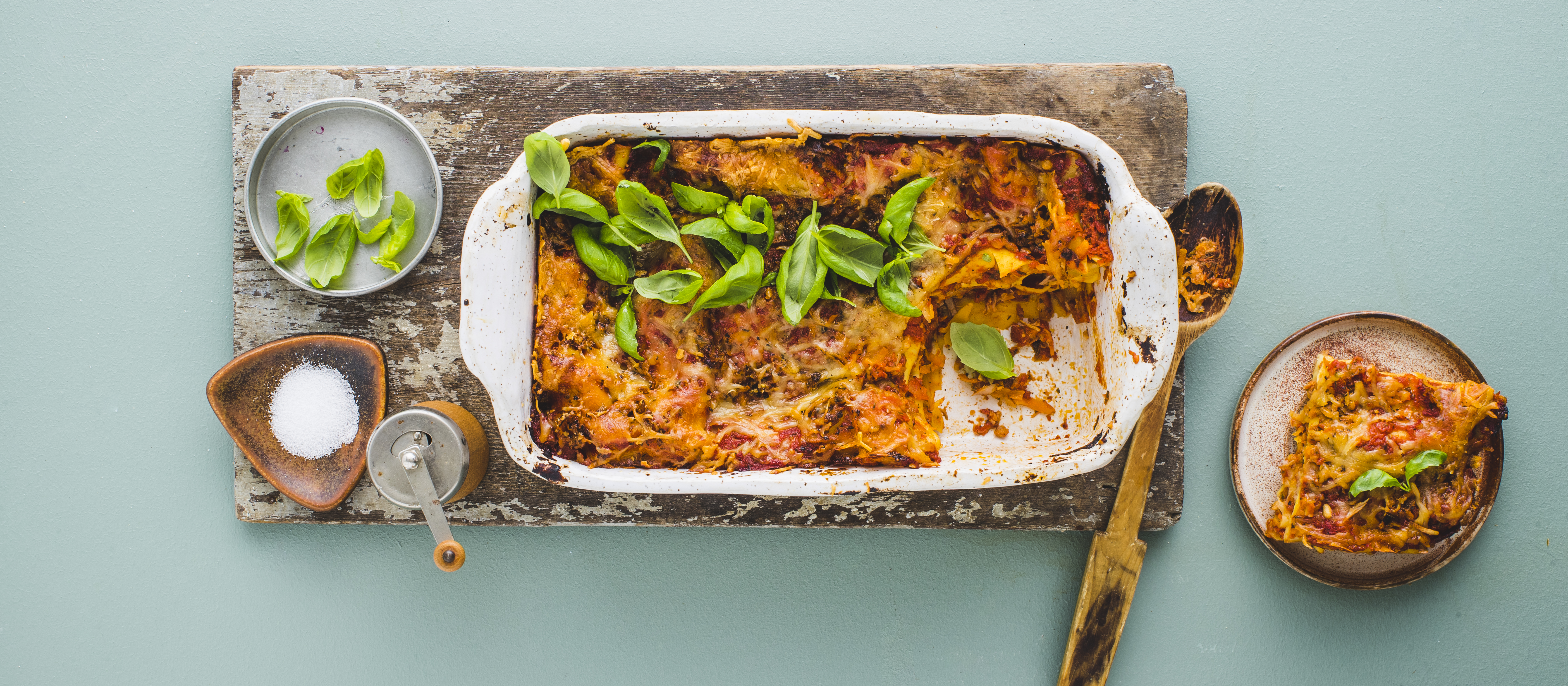 Yrttinen tonnikalalasagne