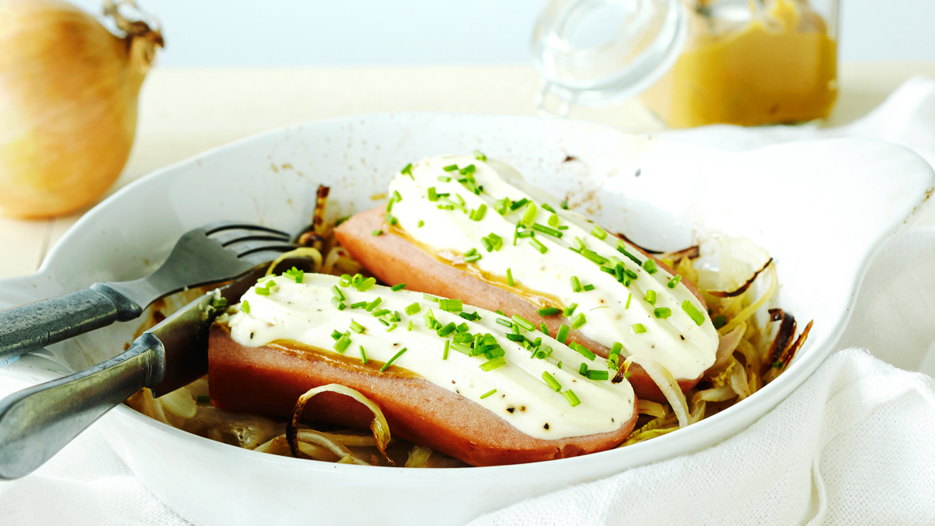 Kuorrutettu uunimakkara