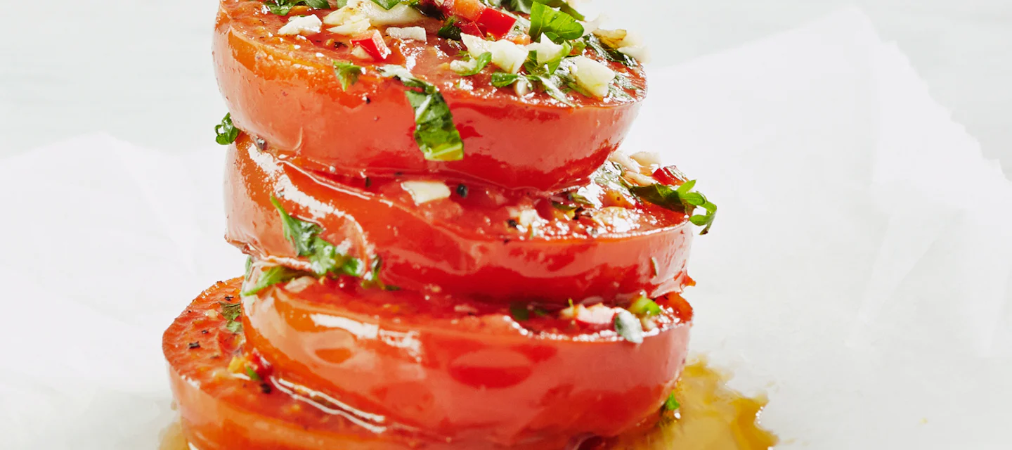 Paistetut tomaatit