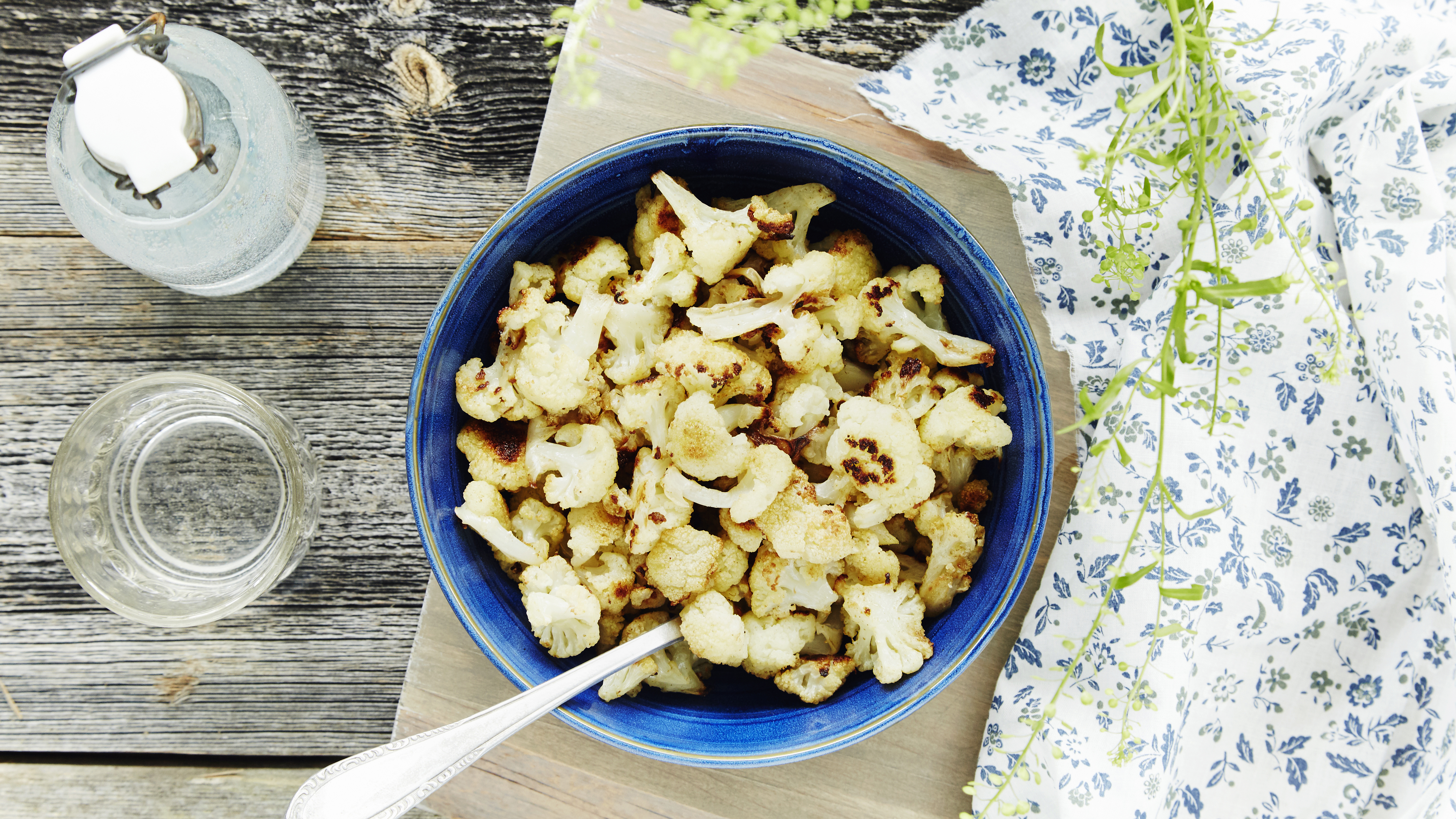 Paahdettu kukkakaali