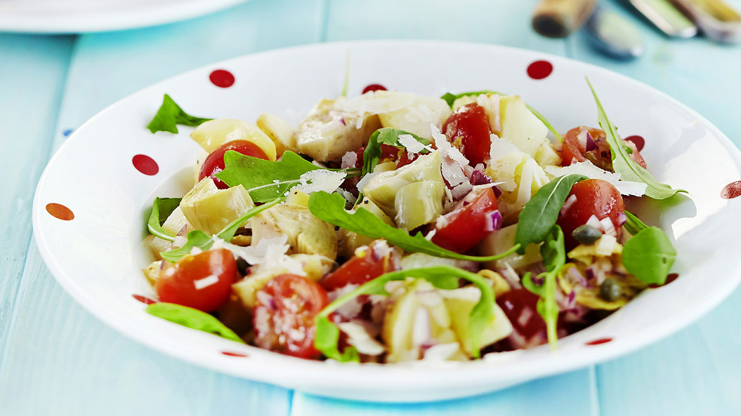 Artisokka-perunasalaatti