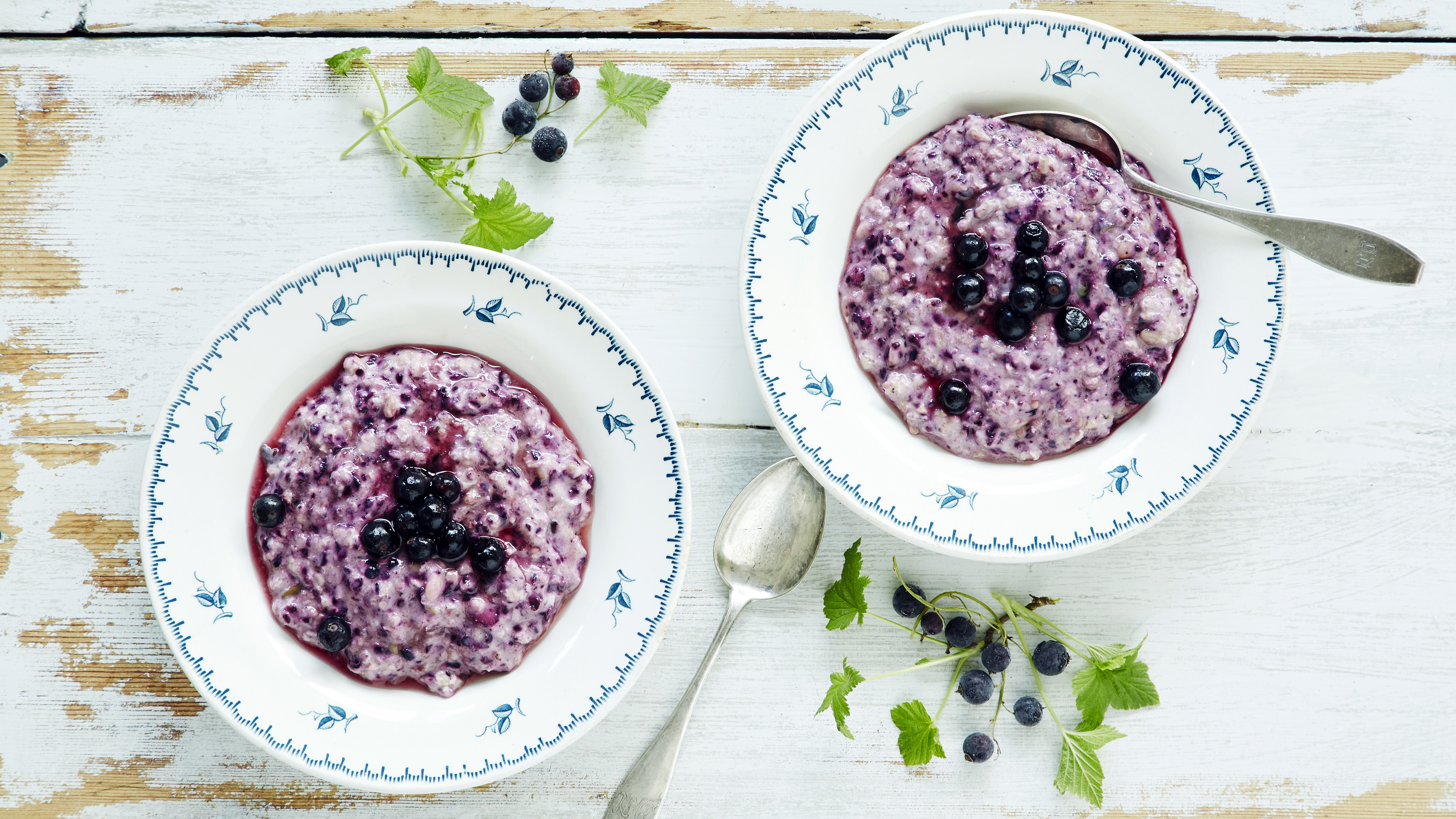 Mustaherukkatuorepuuro