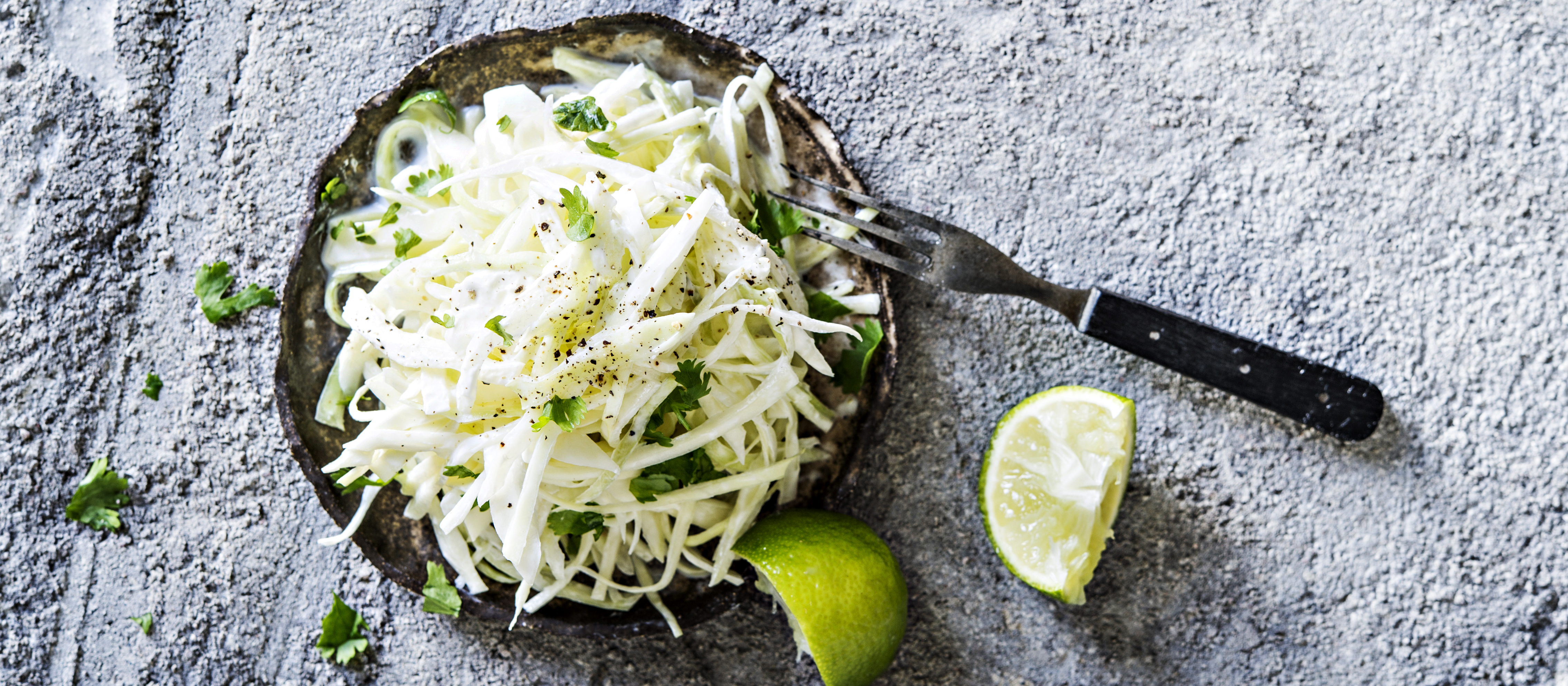 Jogurttinen kaalisalaatti