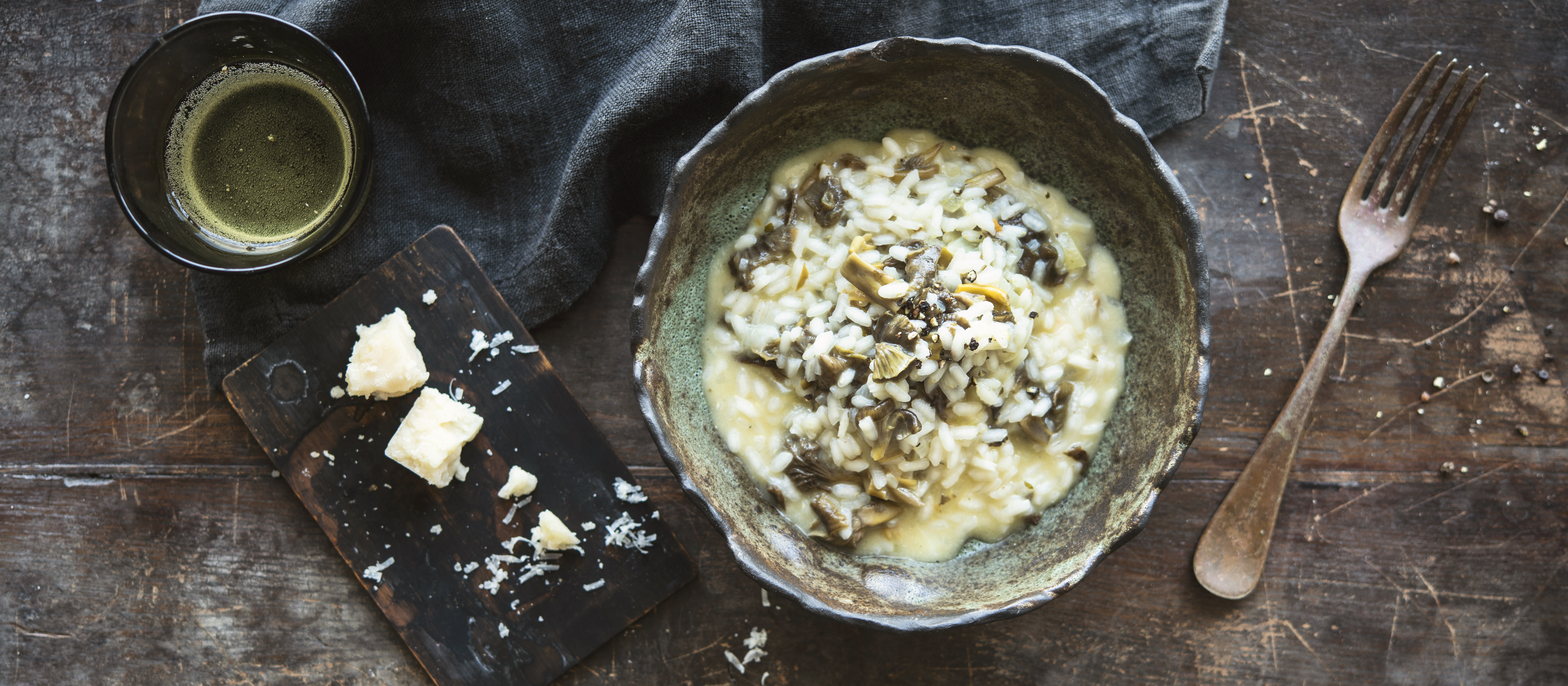 Suppilovahverorisotto