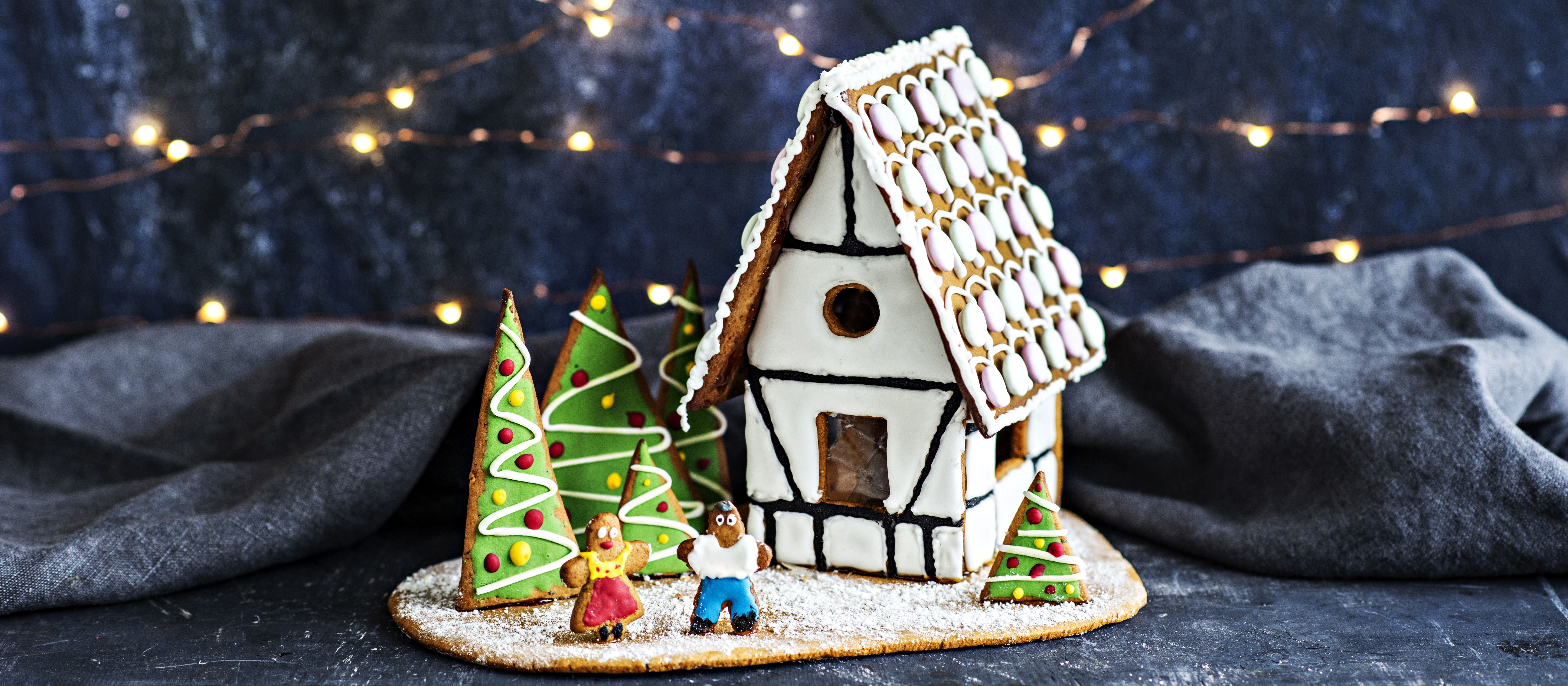 Piparkakkutalo alppimajan tyyliin