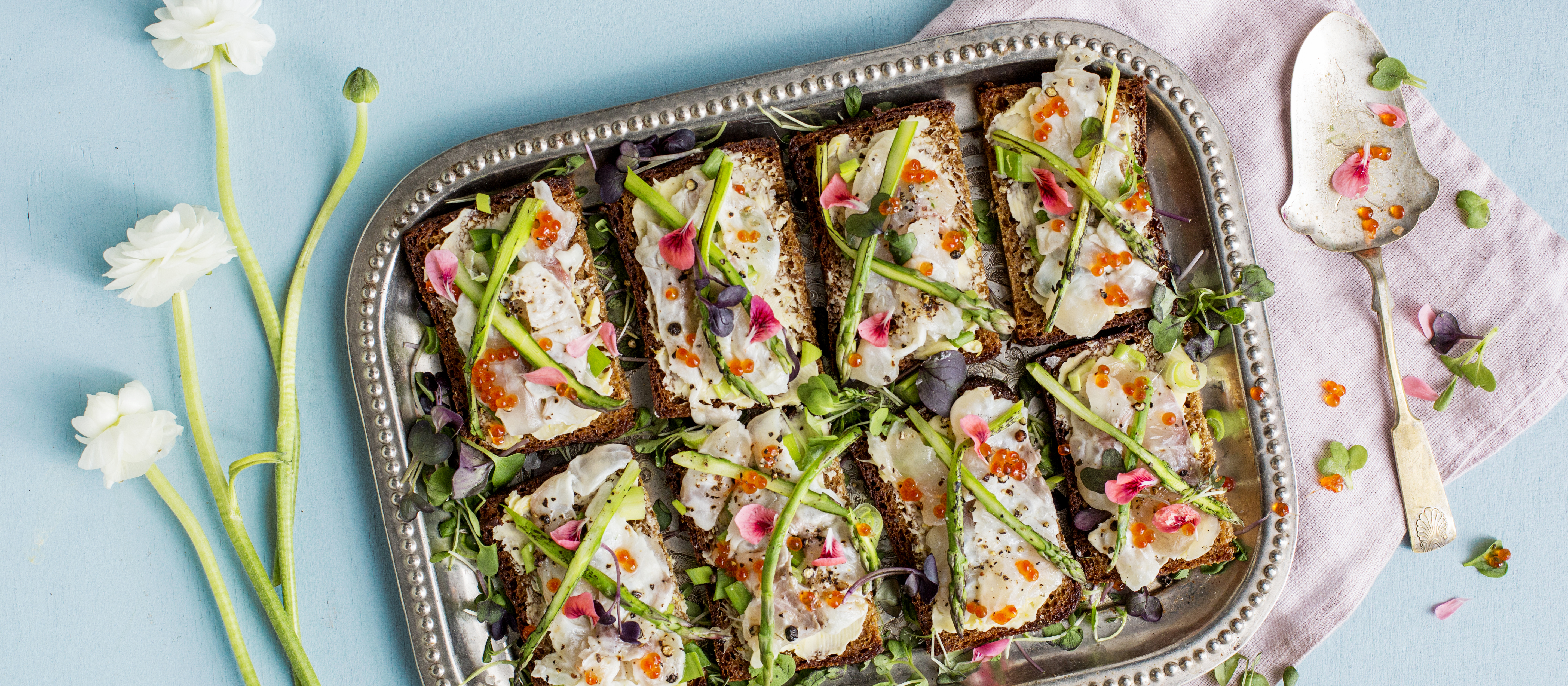 Siikacarpaccio Alkuruoat Reseptit K Ruoka