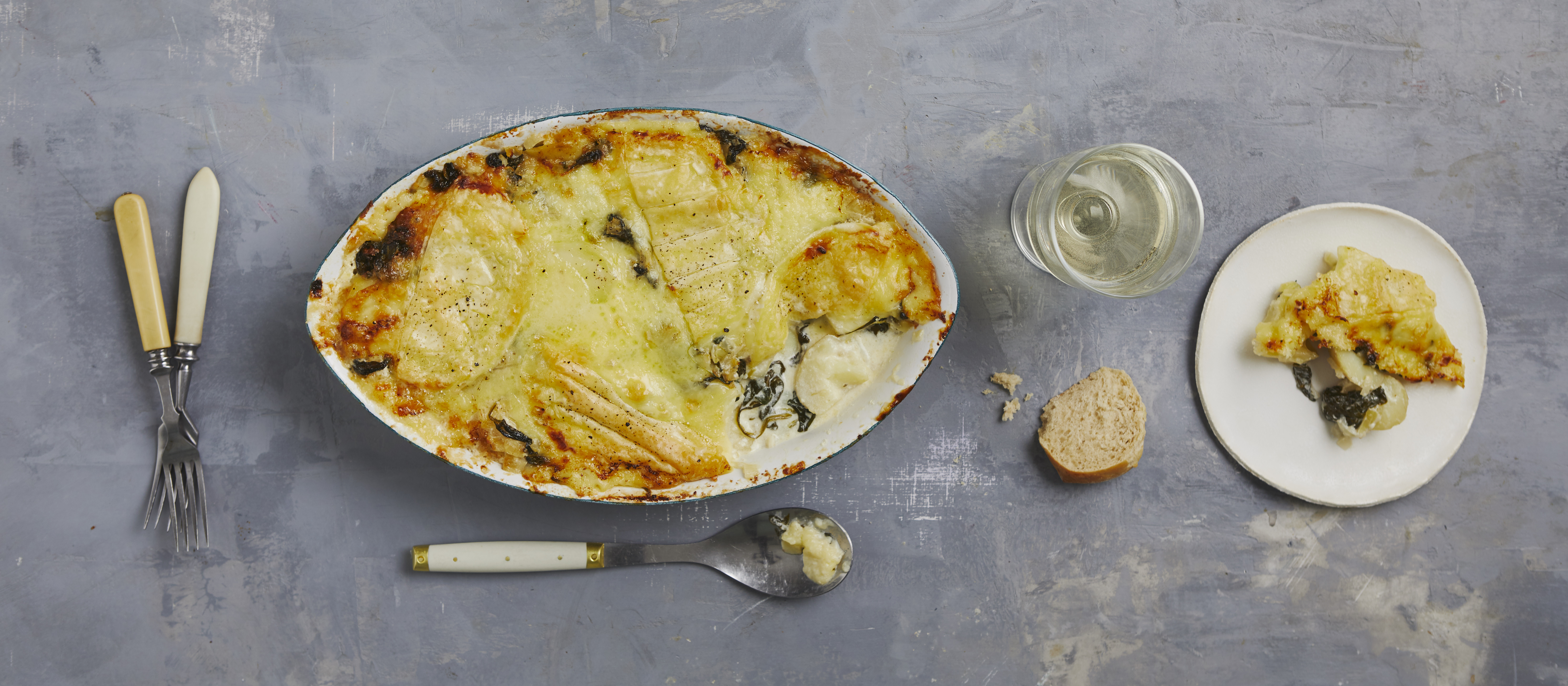 Juustoinen perunavuoka