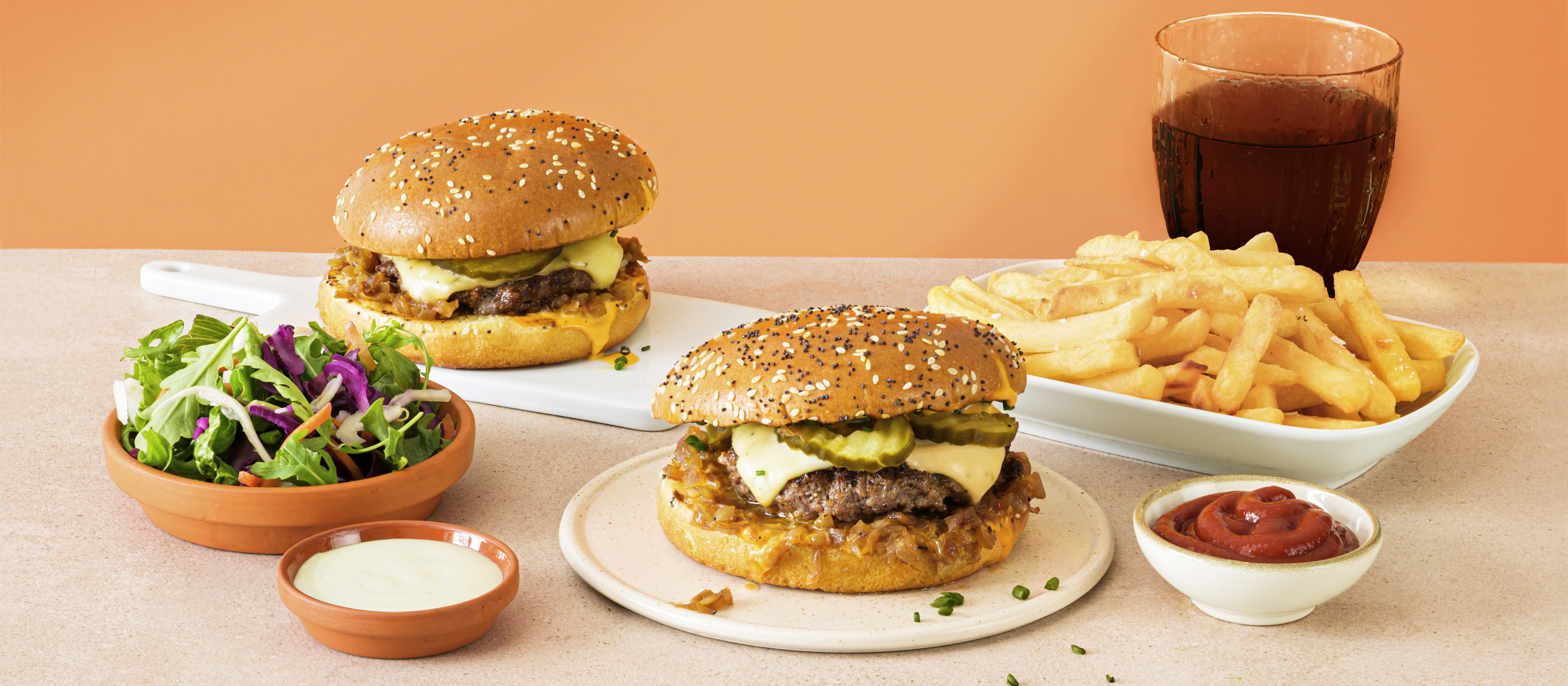 Tuplajuustoburgeri
