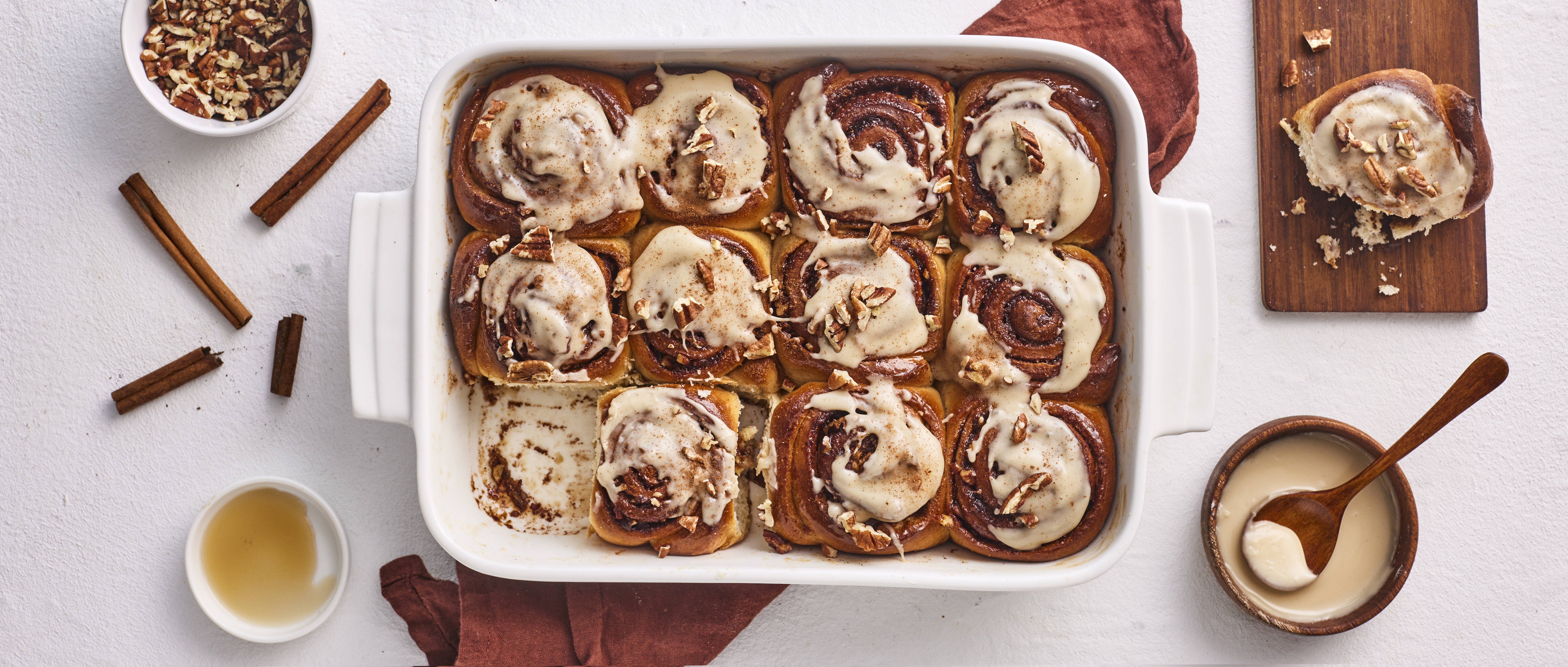 Vaahterasiirappi-pekaanipähkinäpullat