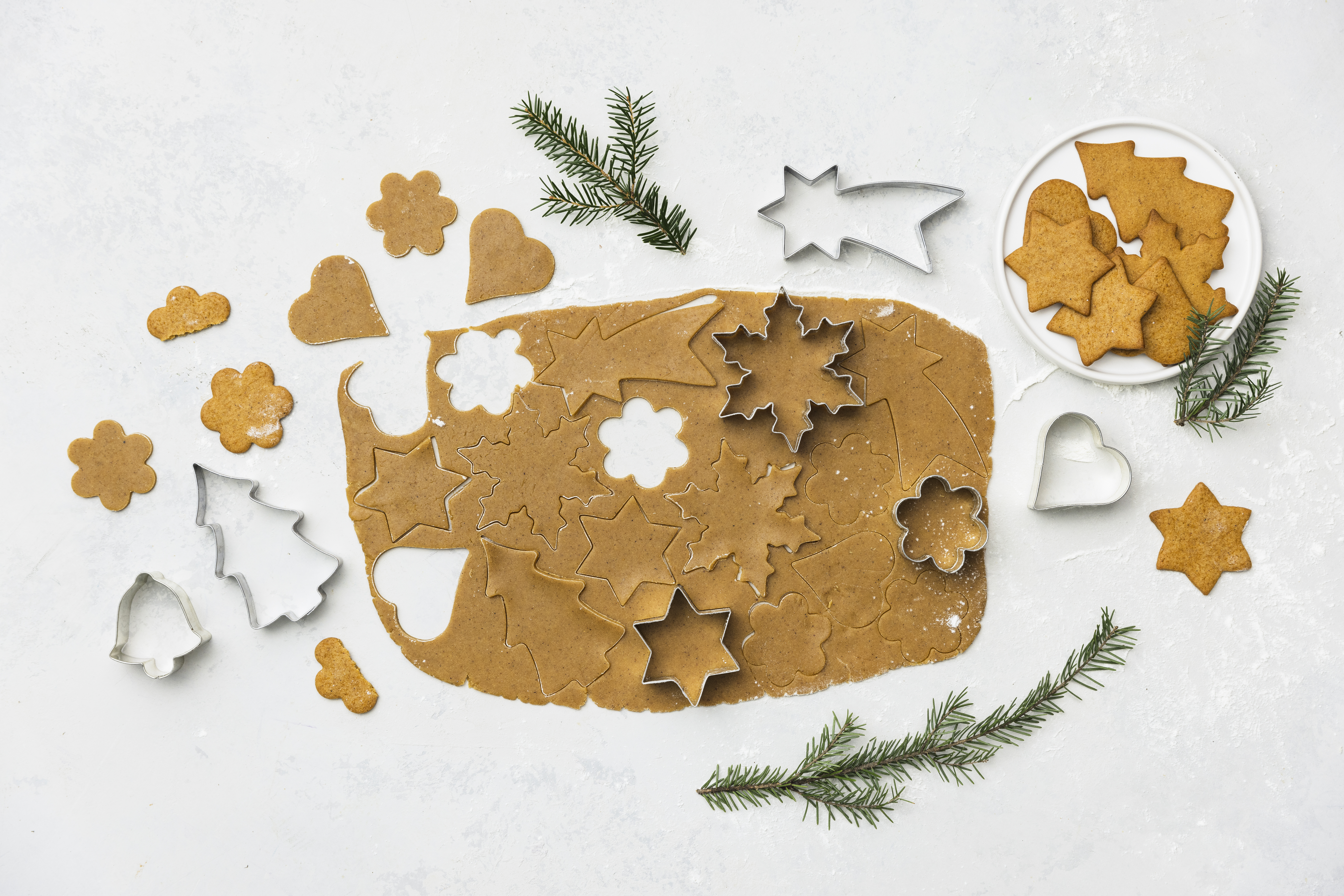 Vegaaninen piparitaikina