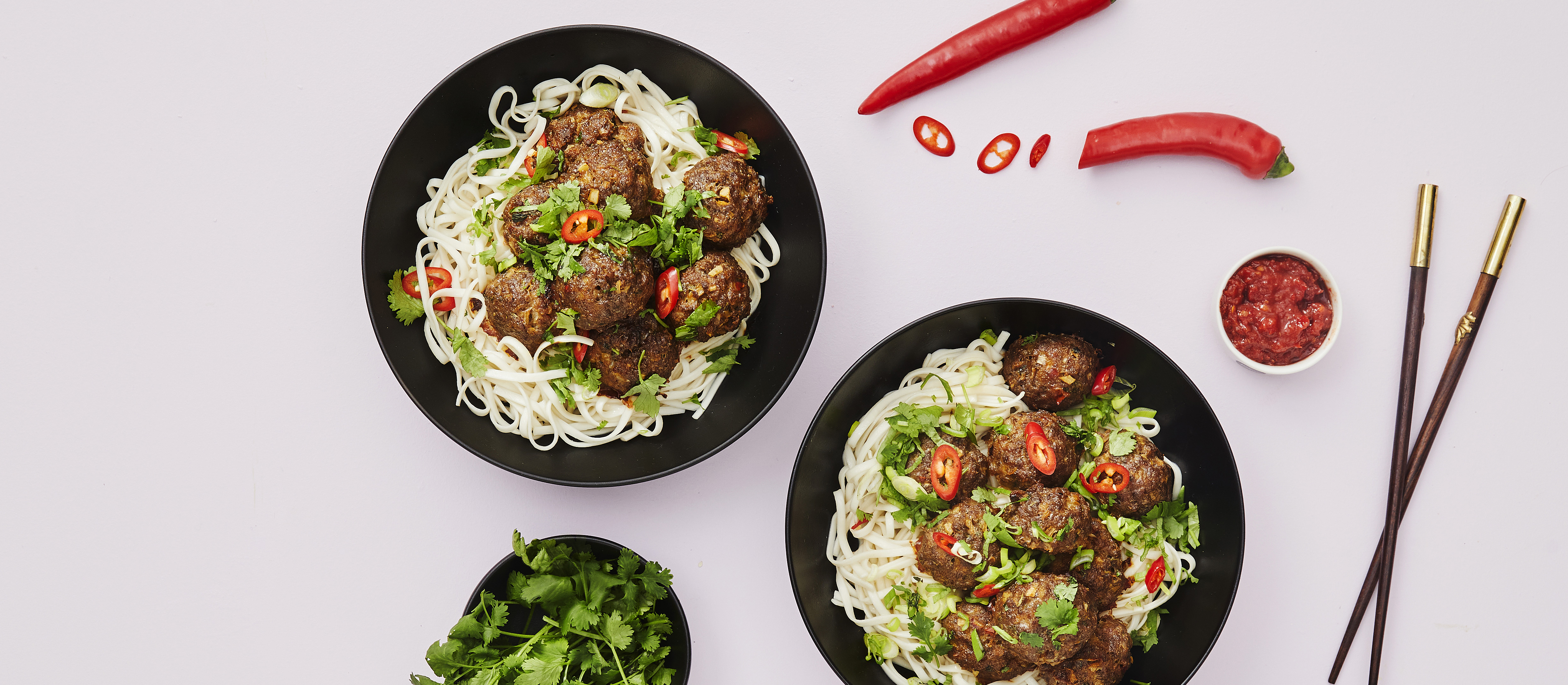 Aasialaiset lihapullat