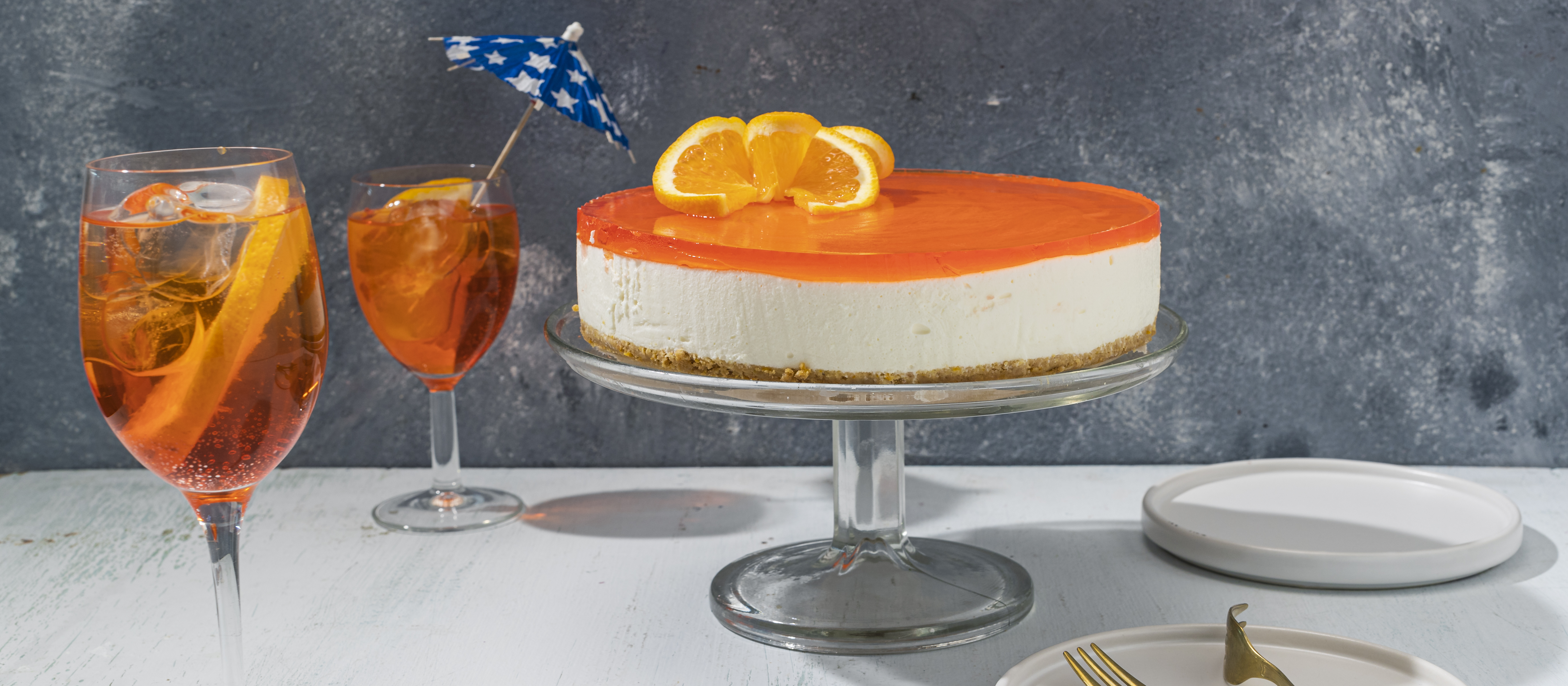 Aperol Spritz Juustokakku Makeat Leivonnaiset Reseptit K Ruoka