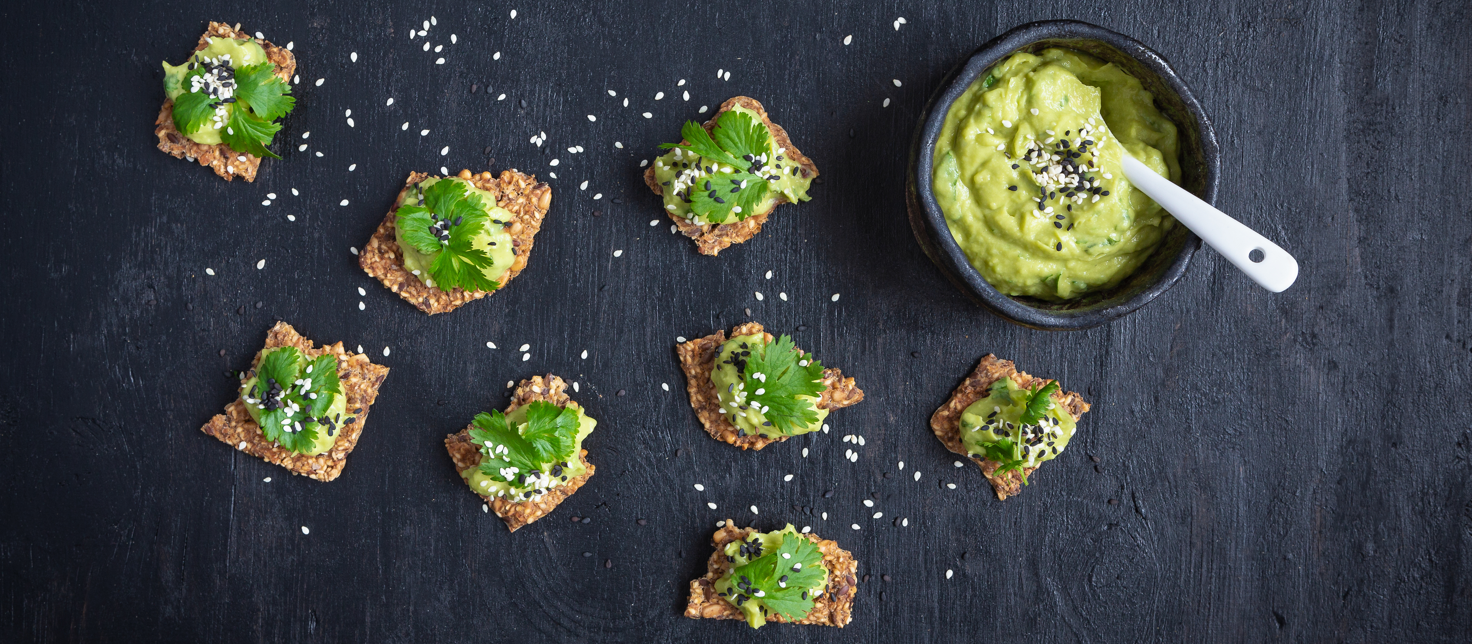 Aasialainen avokadotahna