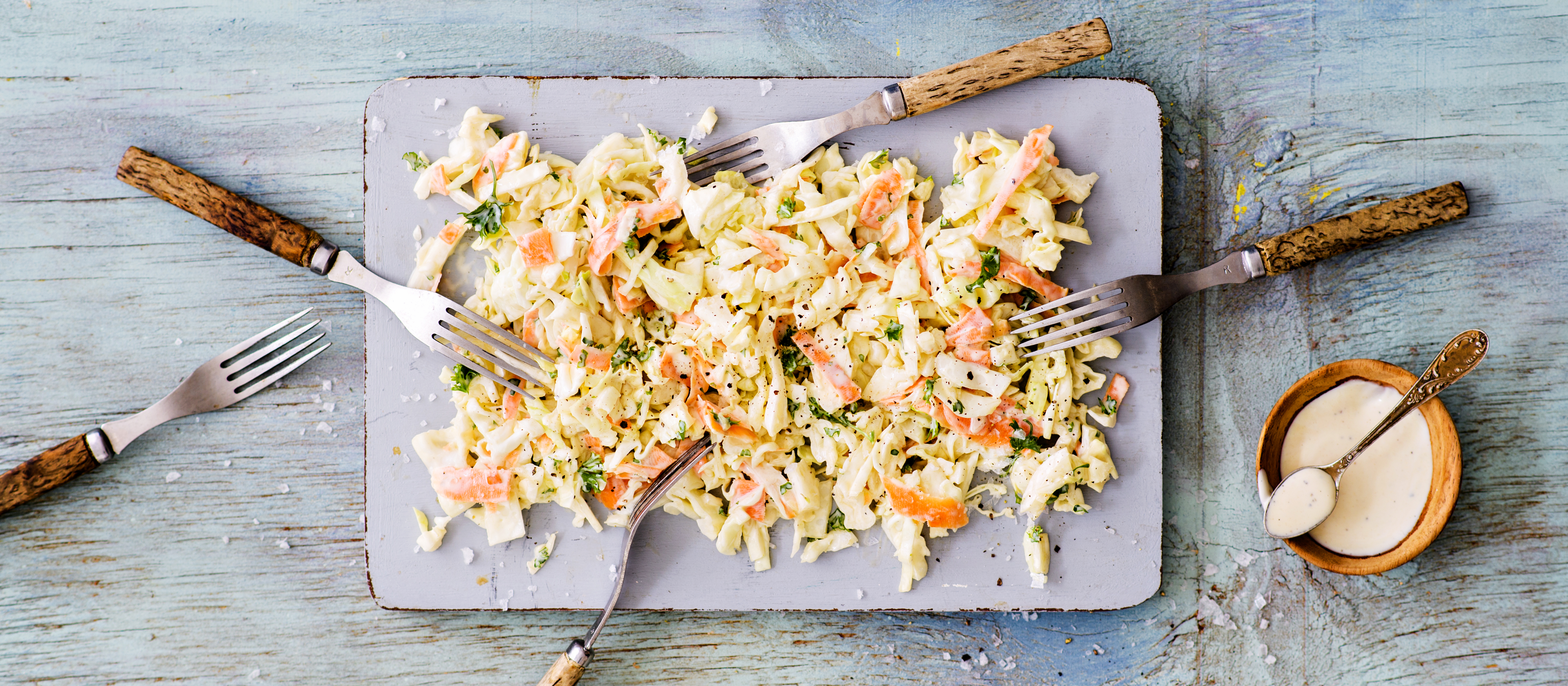 Coleslaw eli amerikkalainen kaalisalaatti