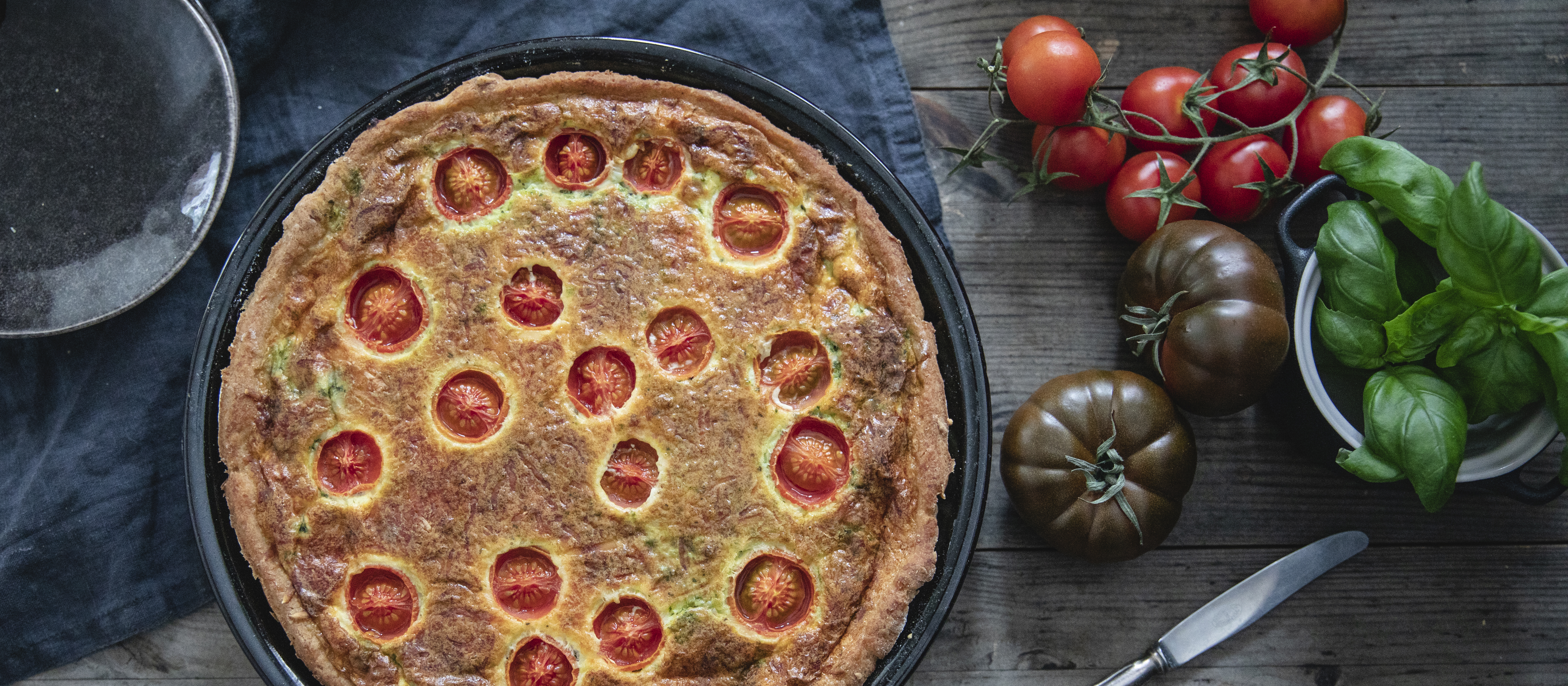 Gluteeniton feta-pinaattipiirakka