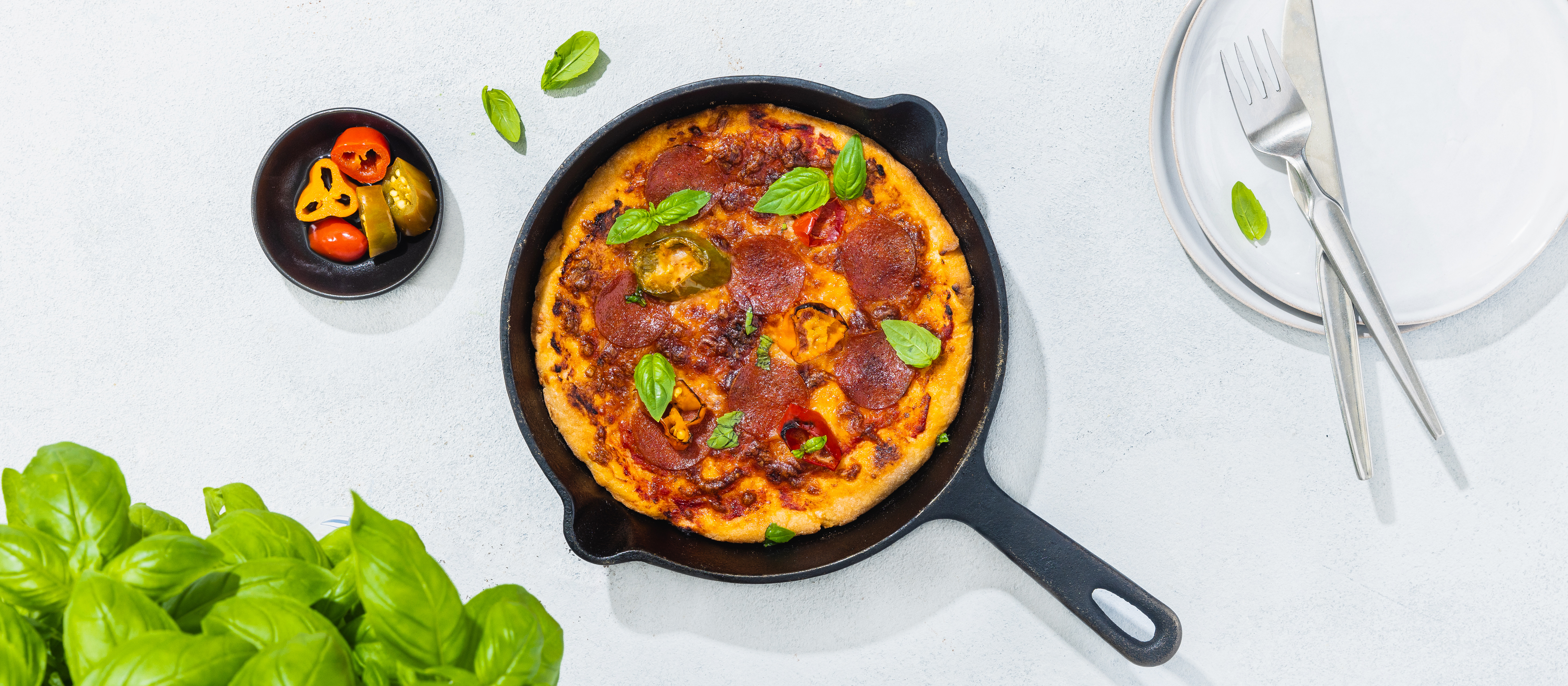 Gluteeniton pannupizza