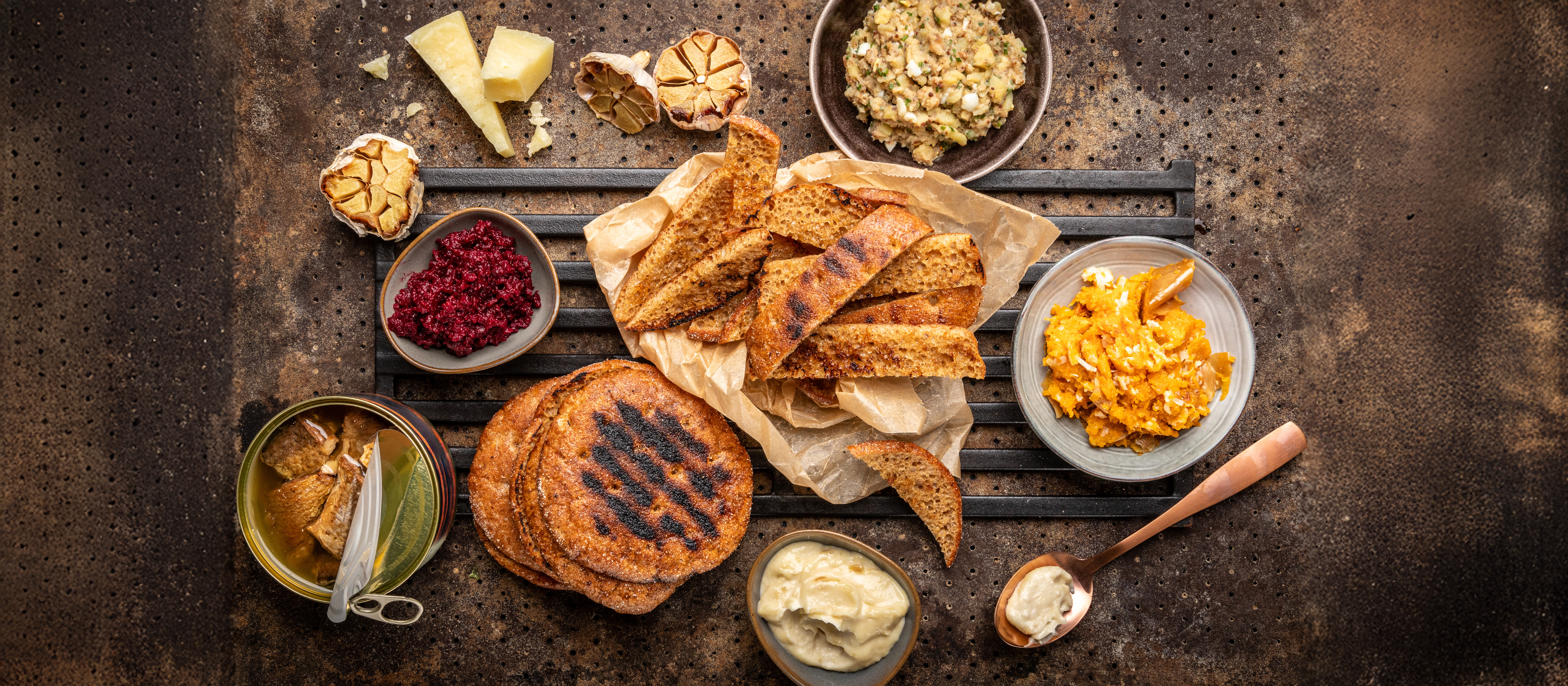 Grillileipätikut ja tahnoja