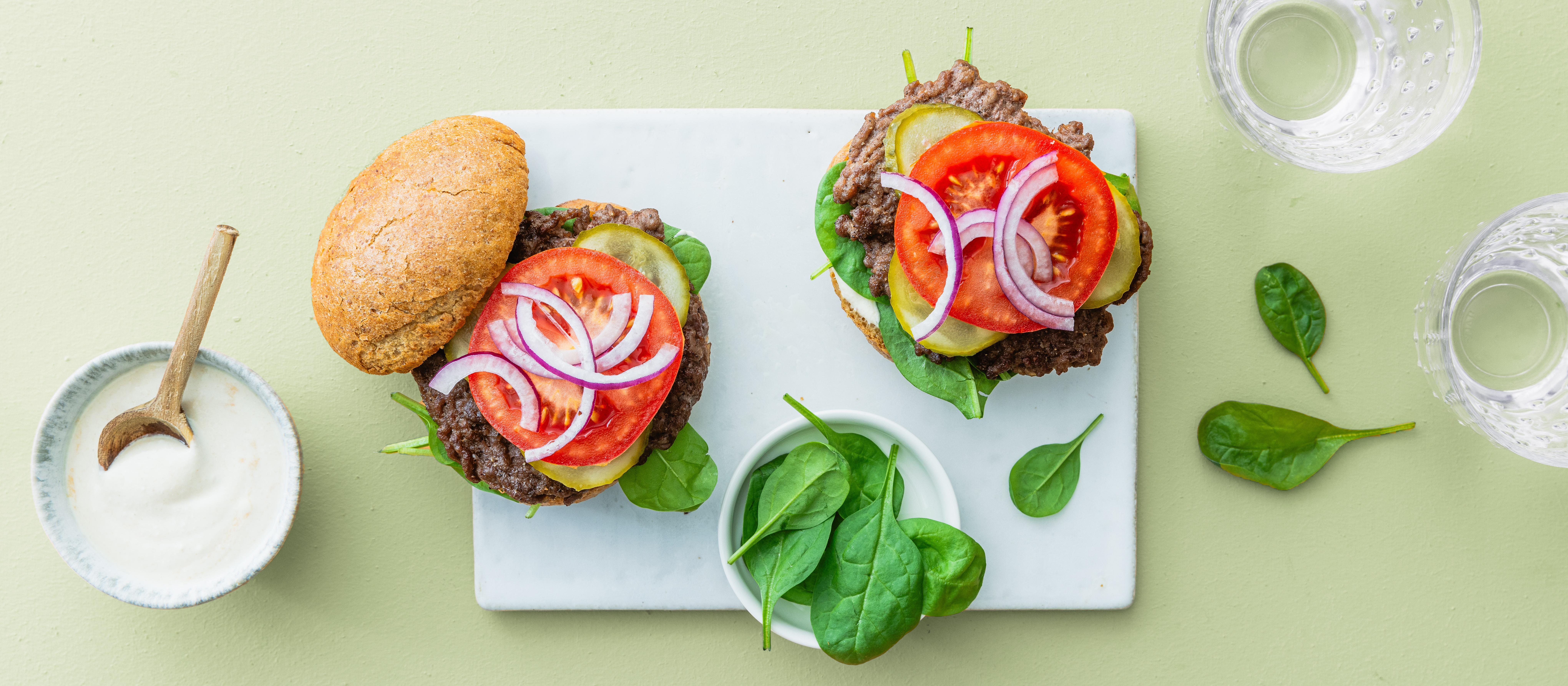 Hampurilainen airfryerilla