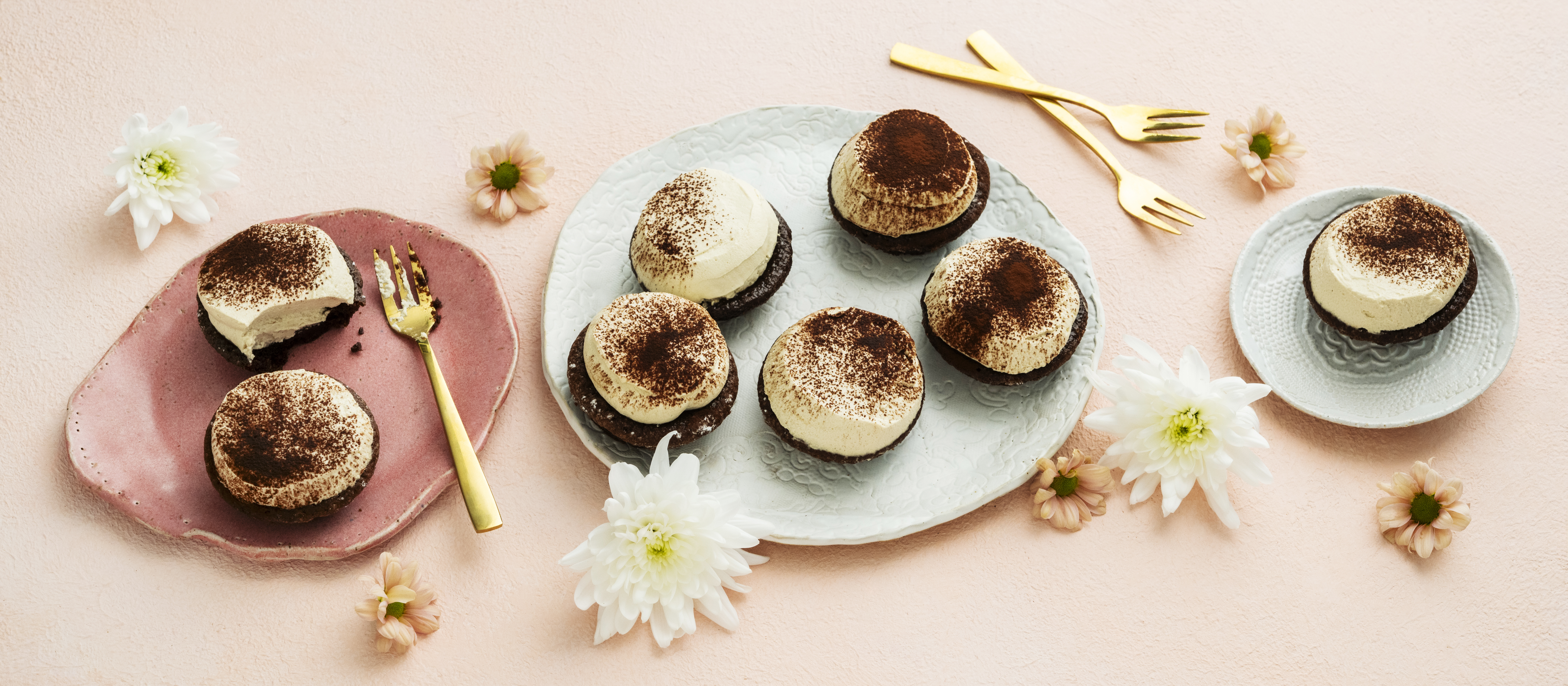 Helpot cappuccinoleivokset