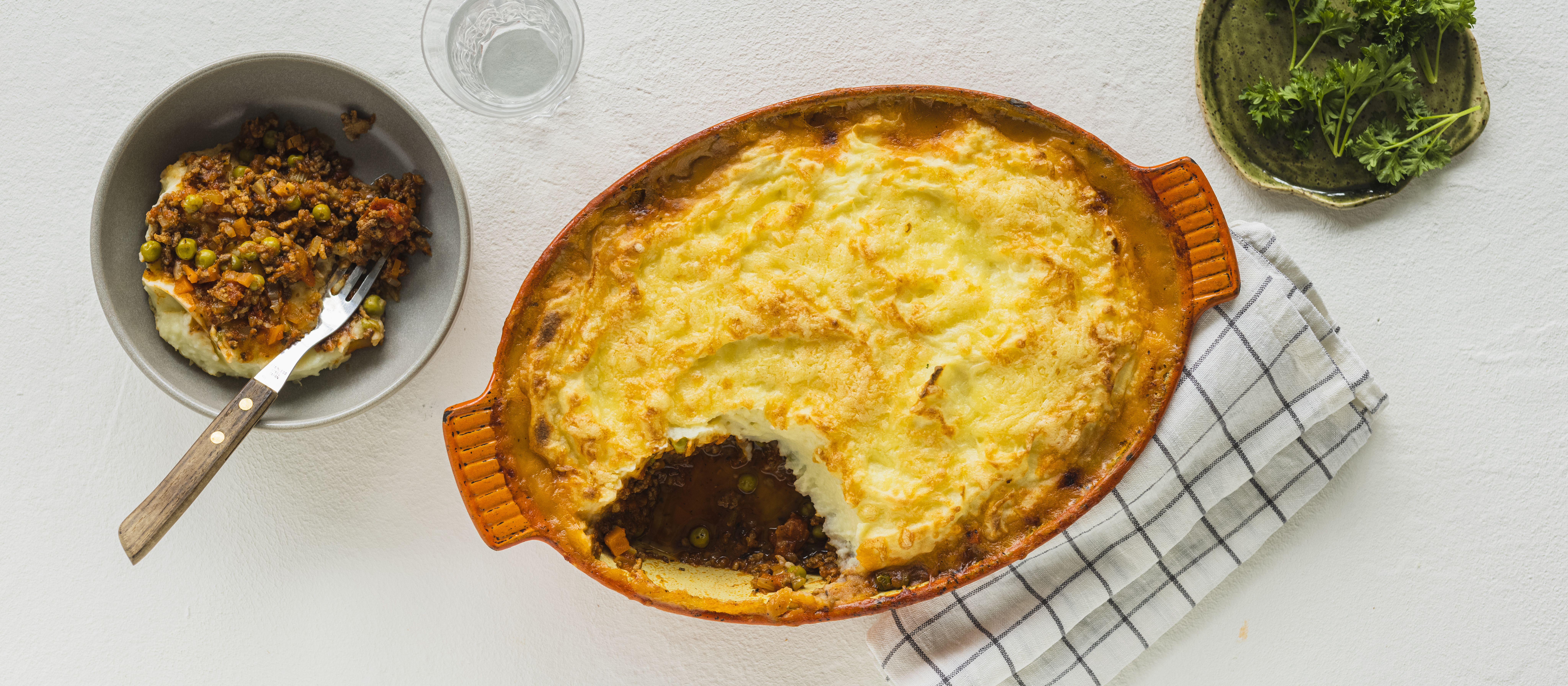 Helppo shepherd's pie