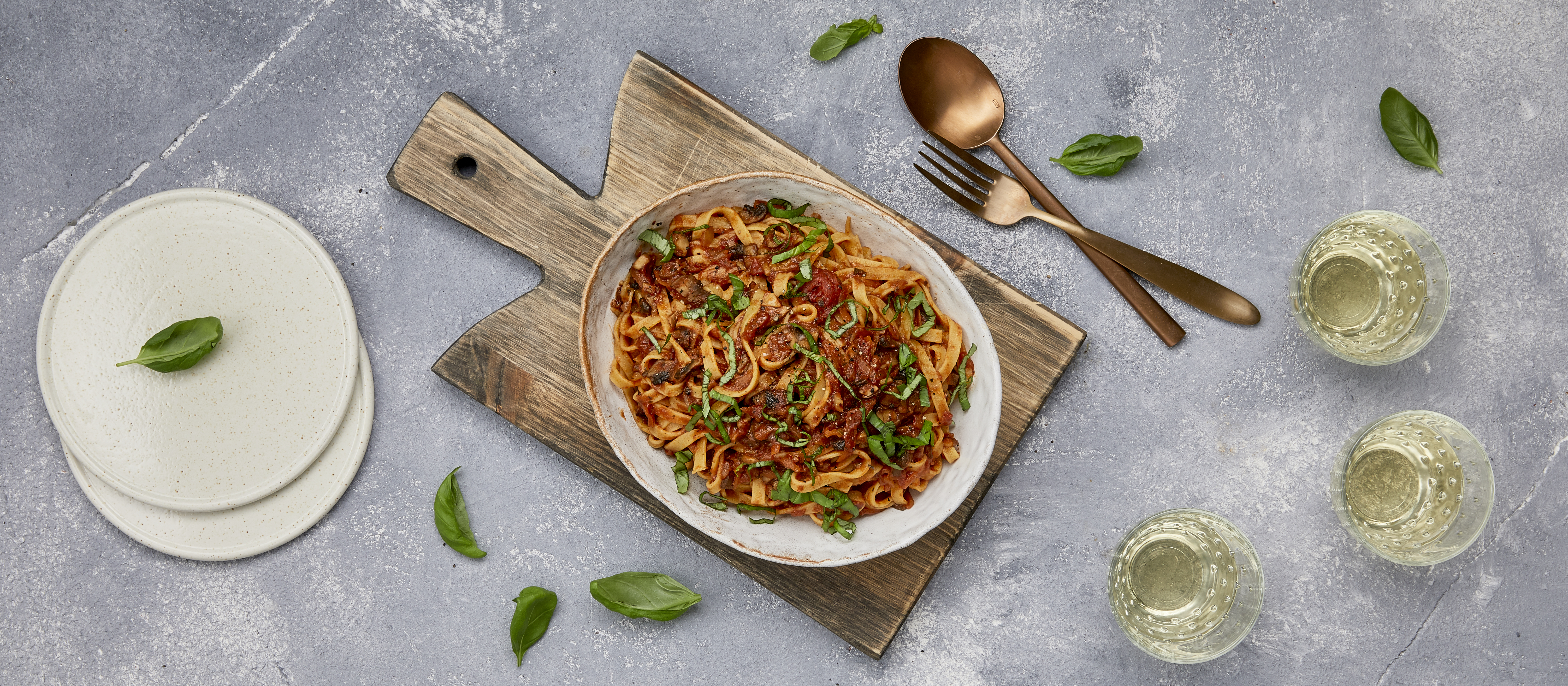 Herkkusienibolognese Paaruoat Reseptit K Ruoka