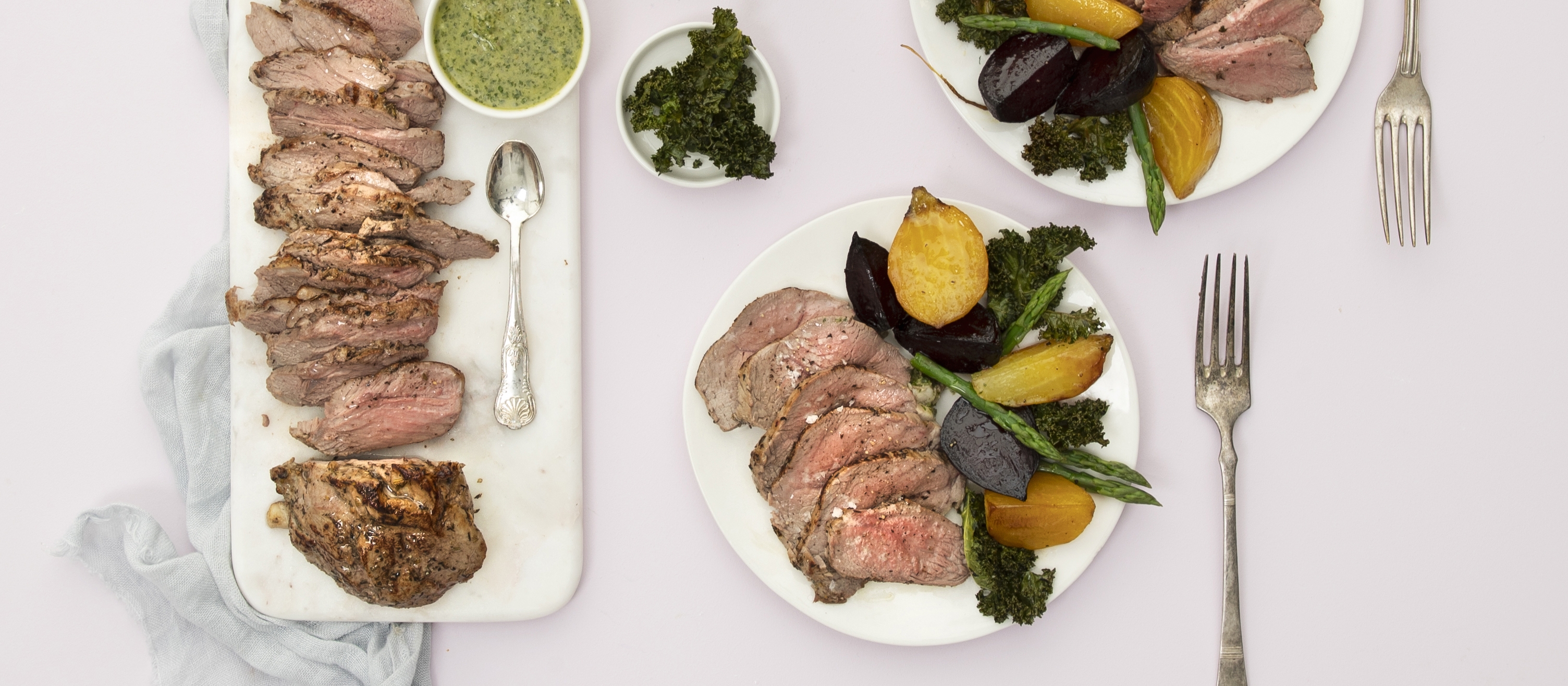 Jogurttimarinoitu lammas