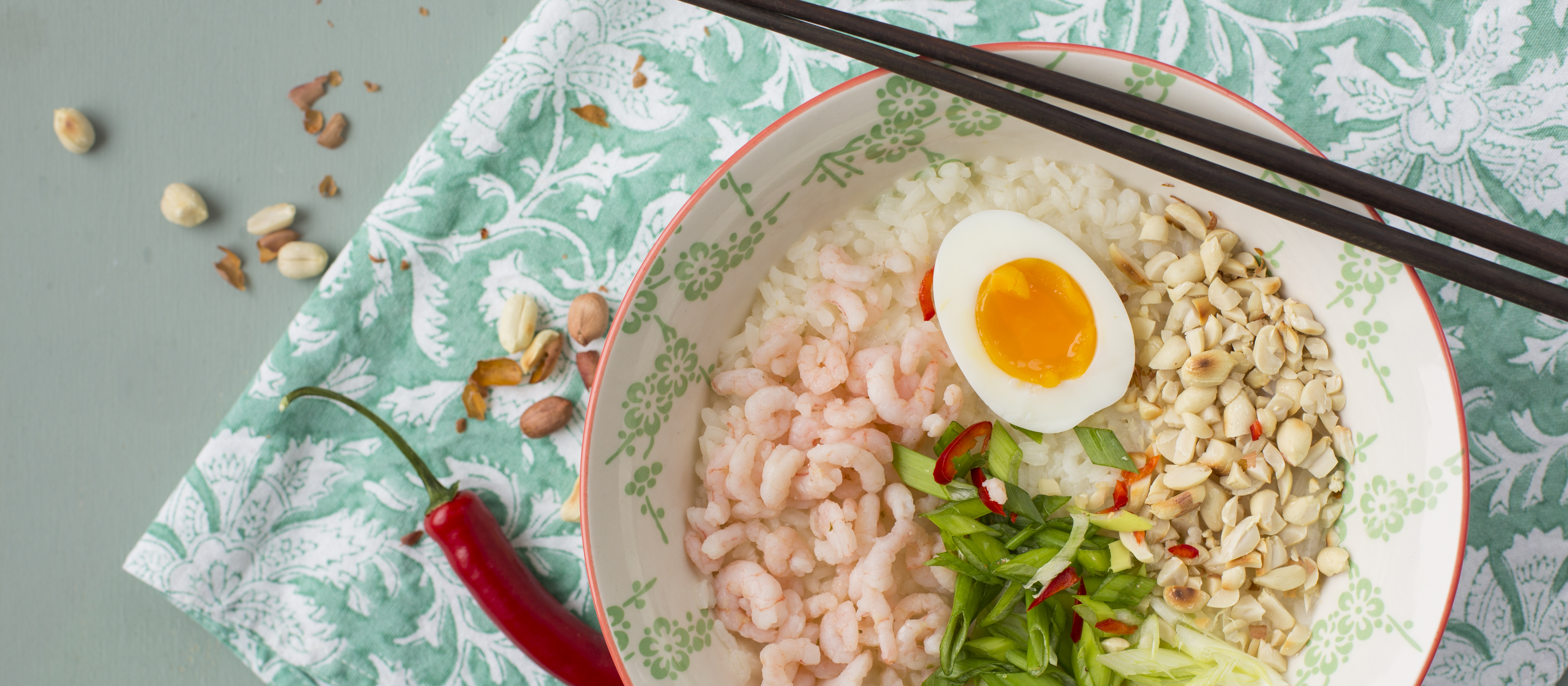 Katkarapu-riisikulho