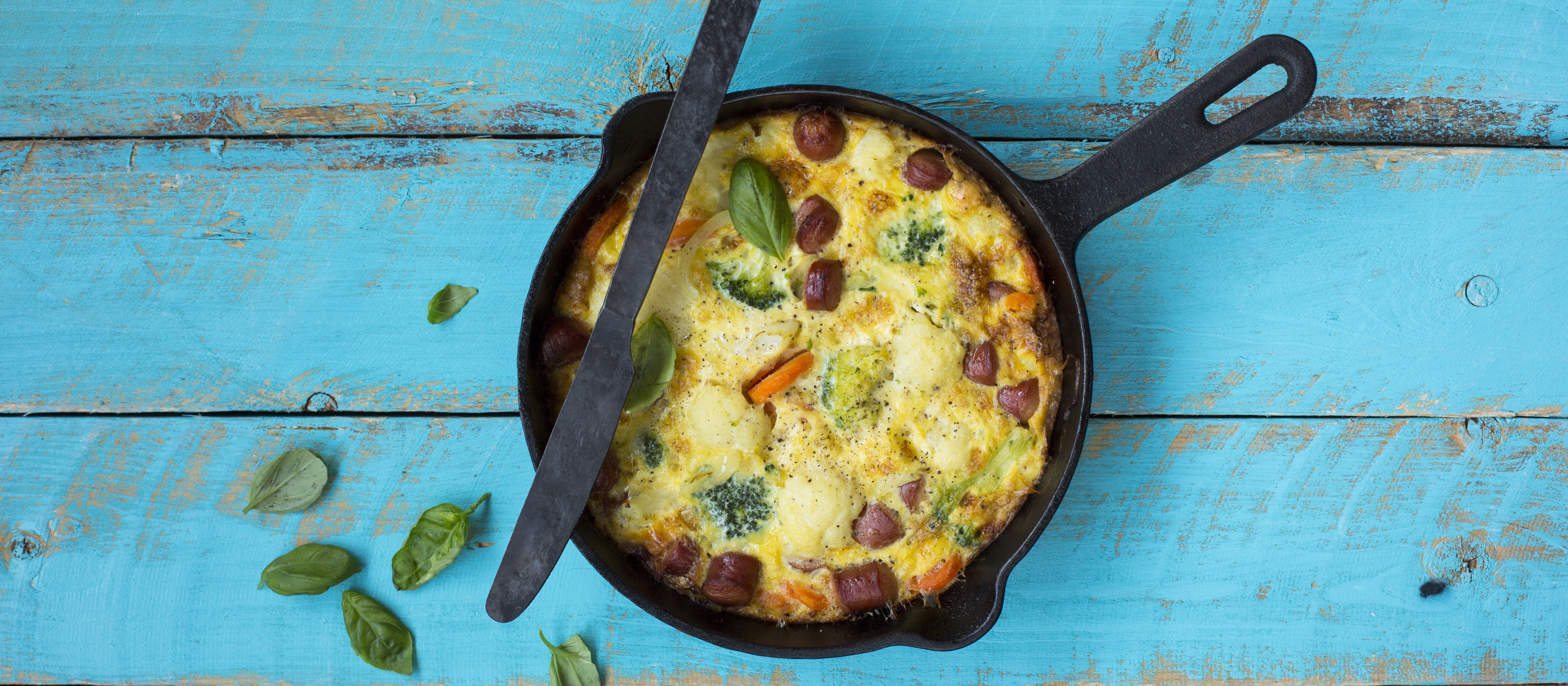 Nakki-kasvisfrittata