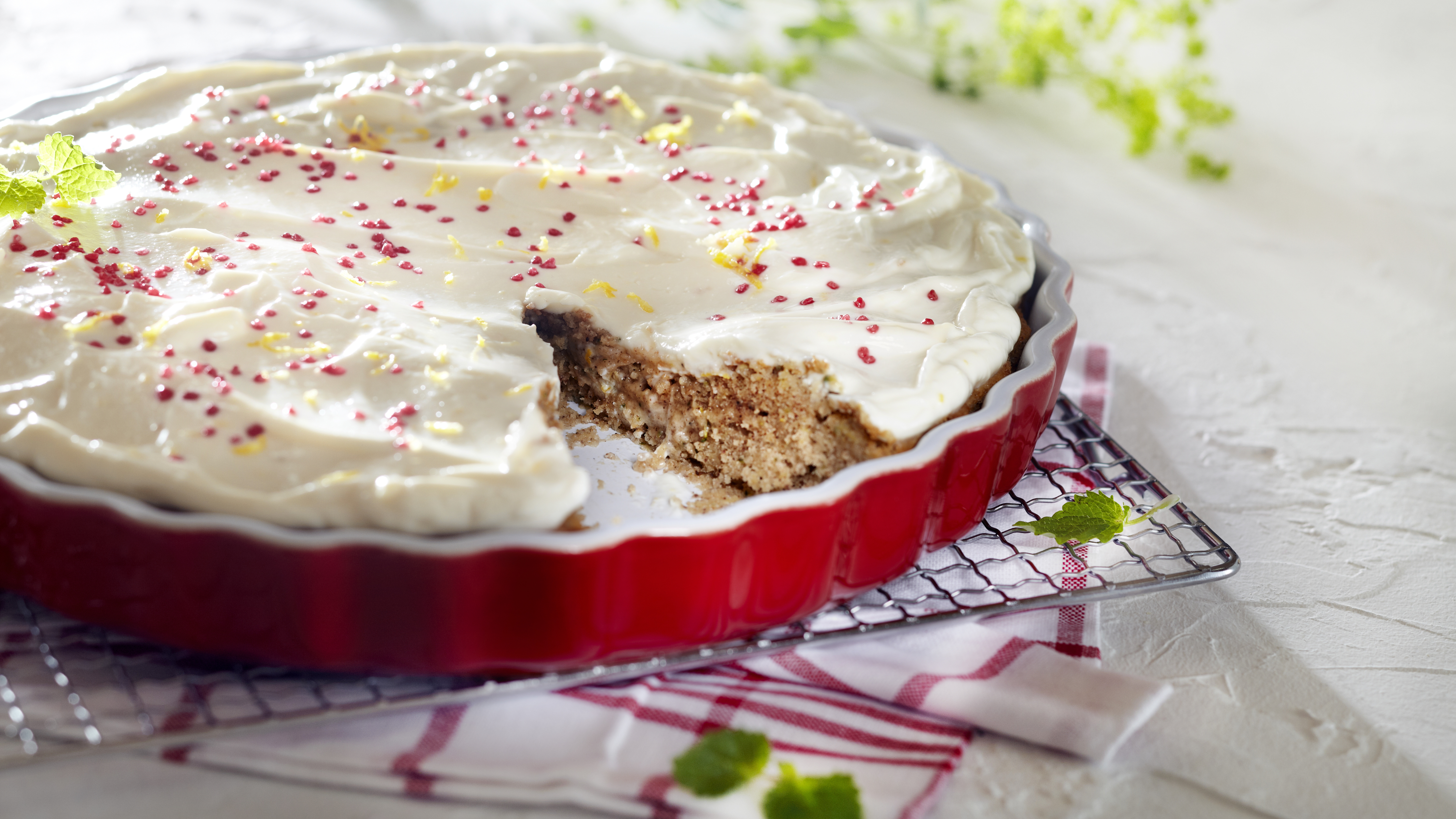 Makea kesäkurpitsapiirakka