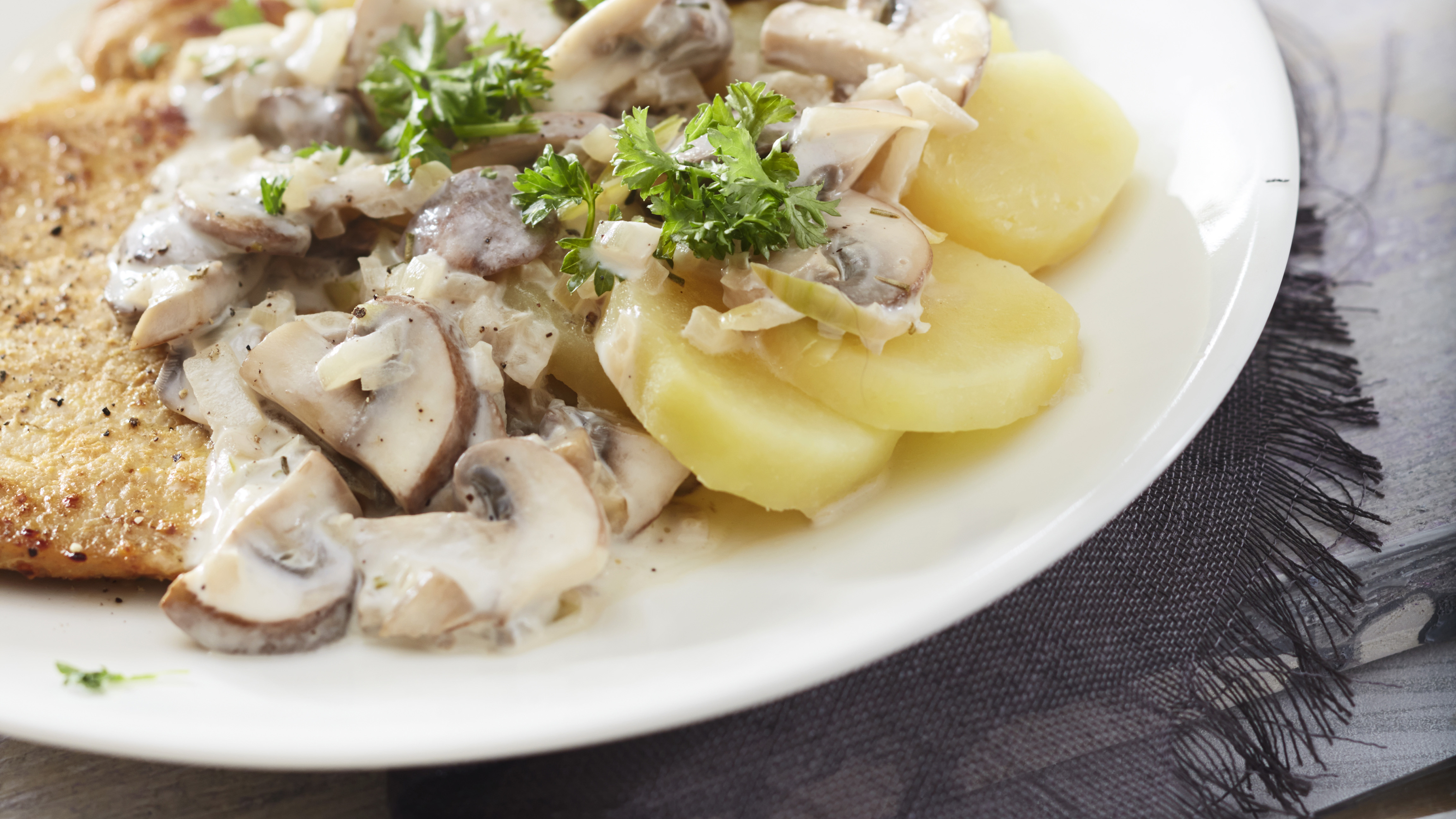 Sieni-mascarponekastike