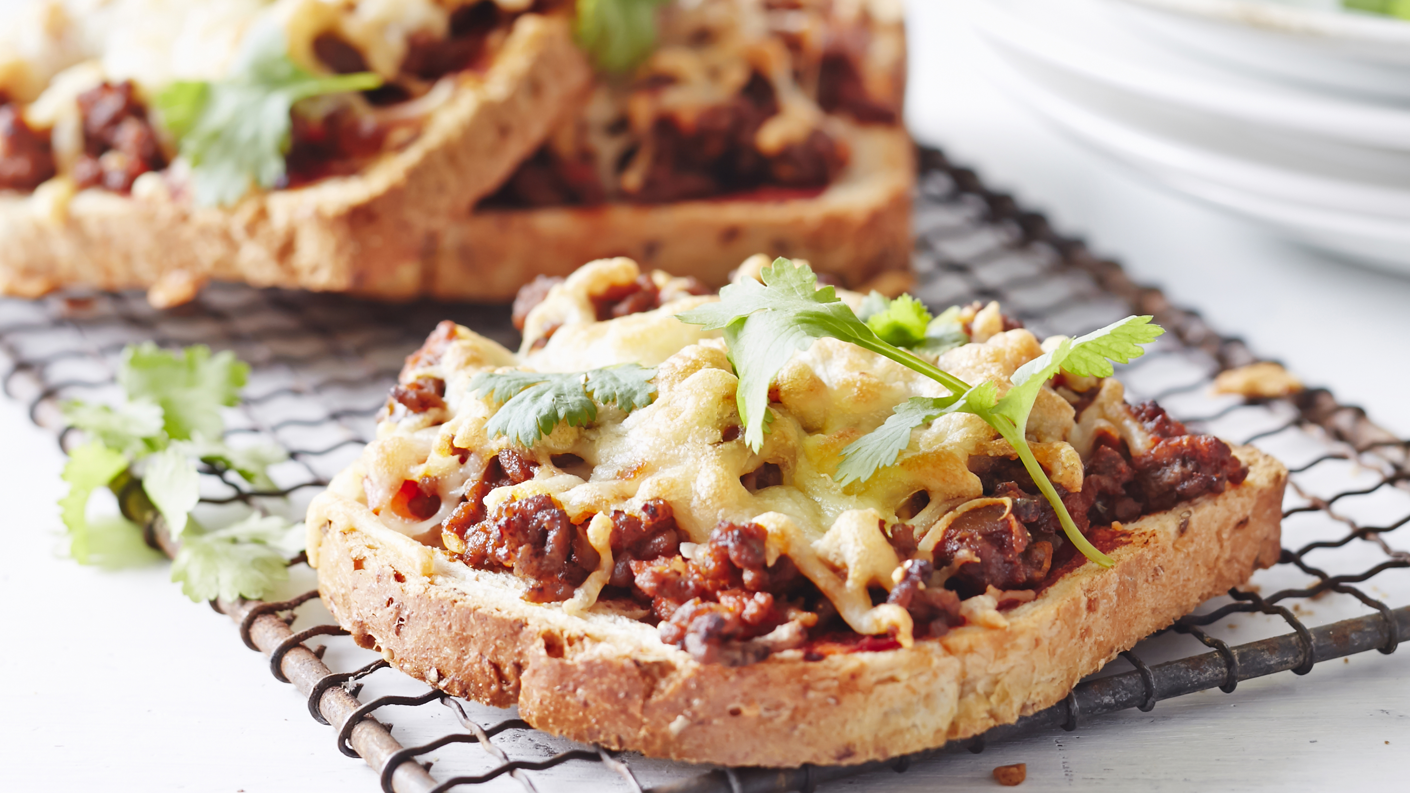 Lämpimät texmex-leivät