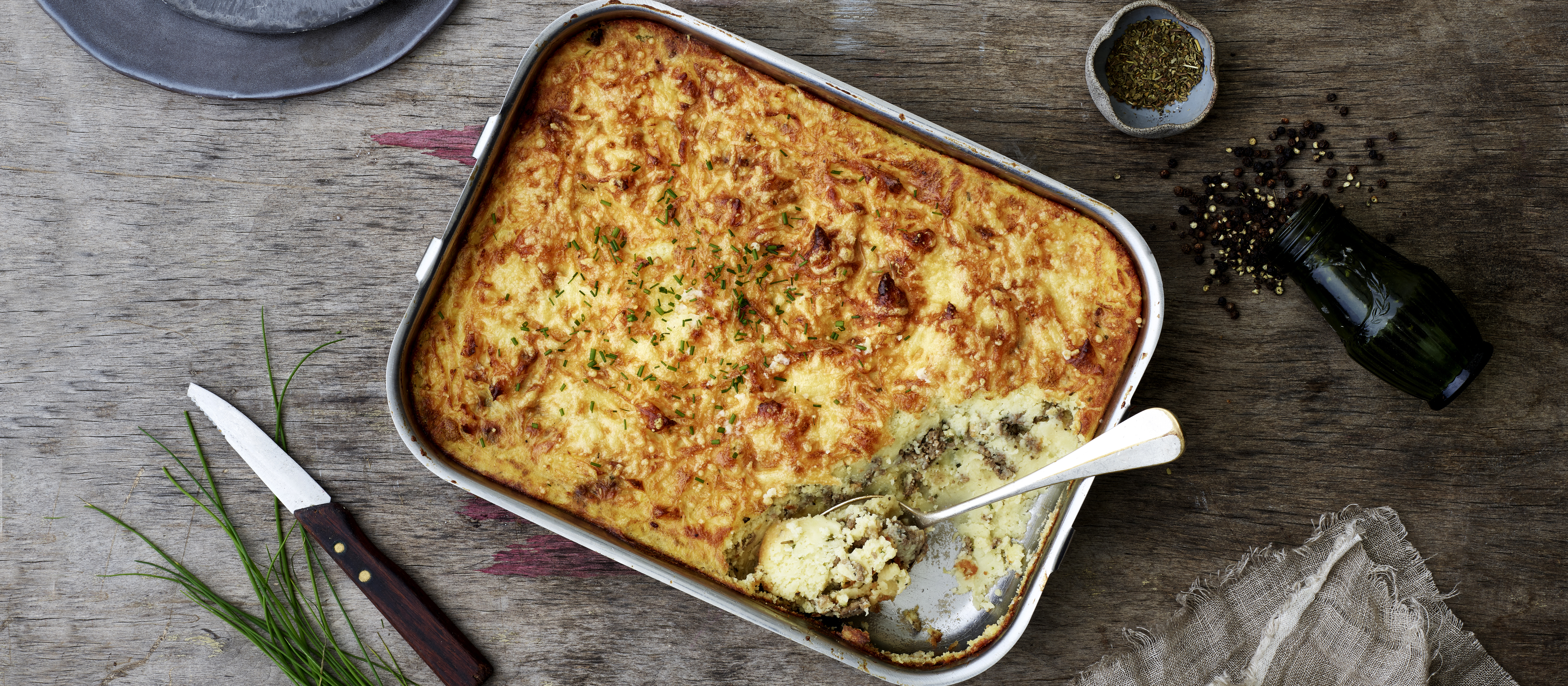 Liha-perunasoselaatikko