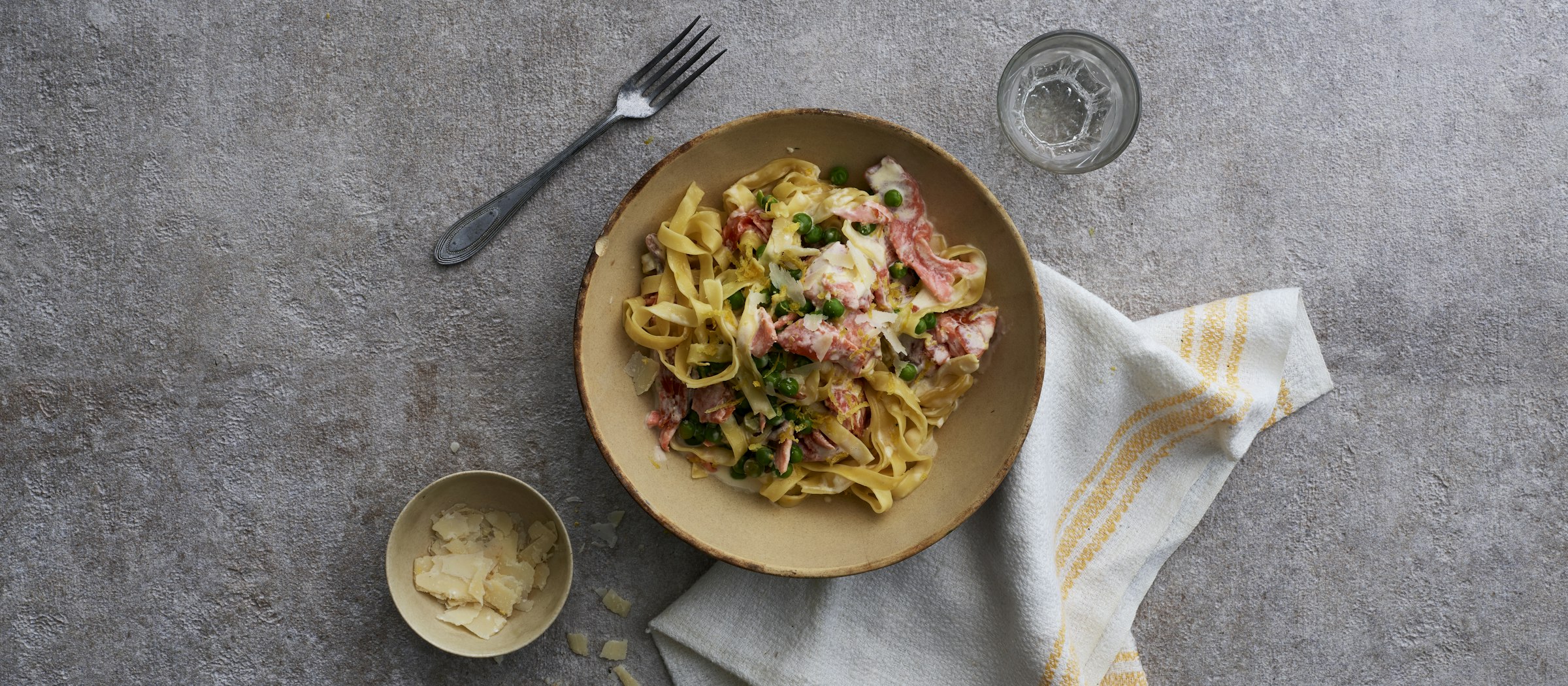 Kylmasavulohipasta Carbonaran Tapaan Paaruoat Reseptit K Ruoka