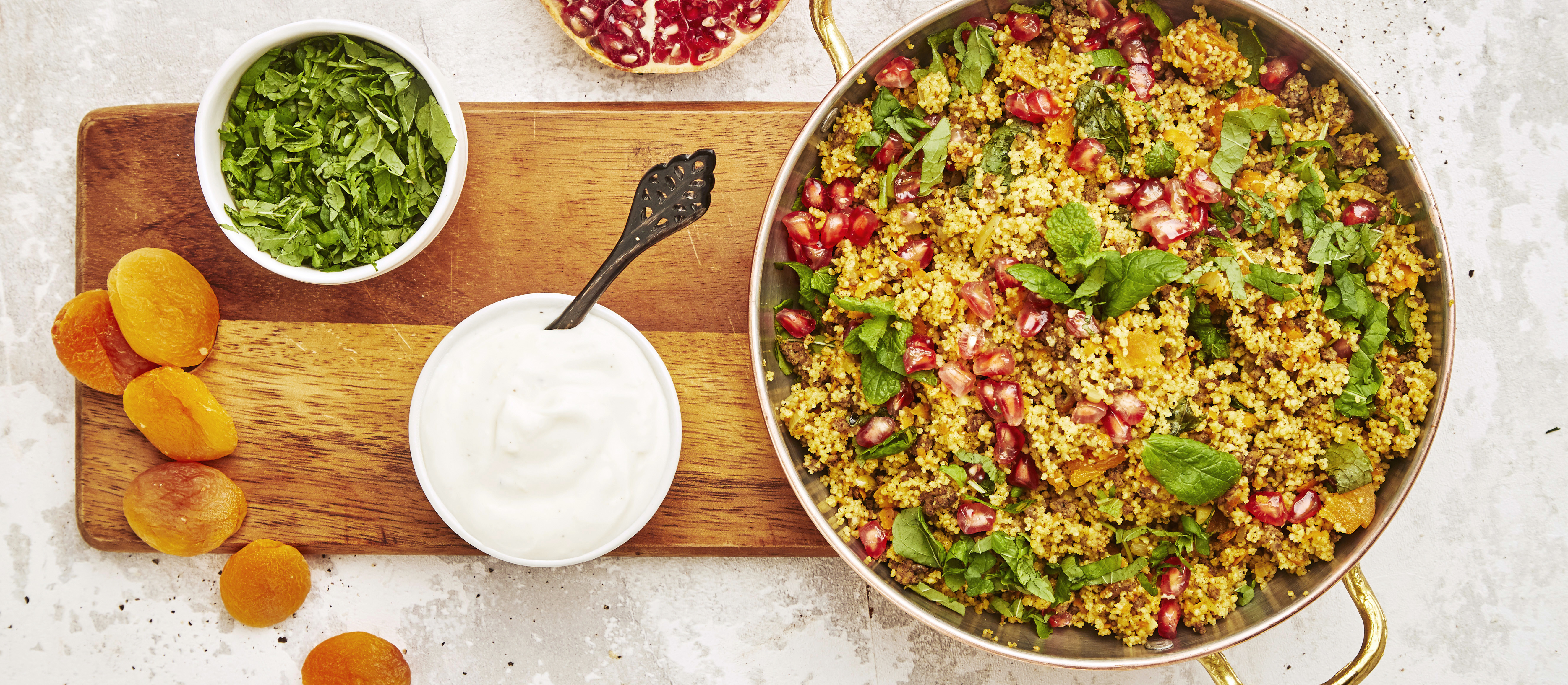 Marokkolainen jauhelihapata