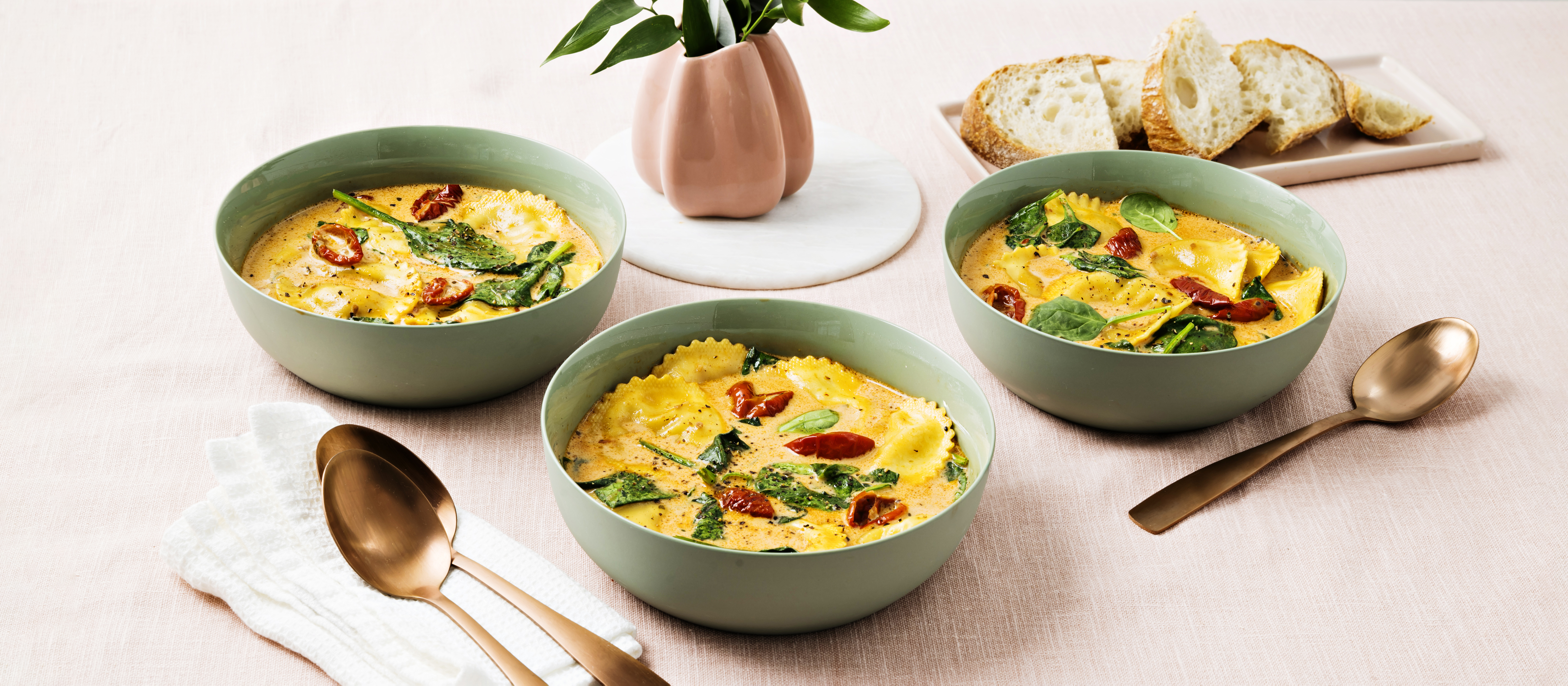 Marry me -raviolikeitto