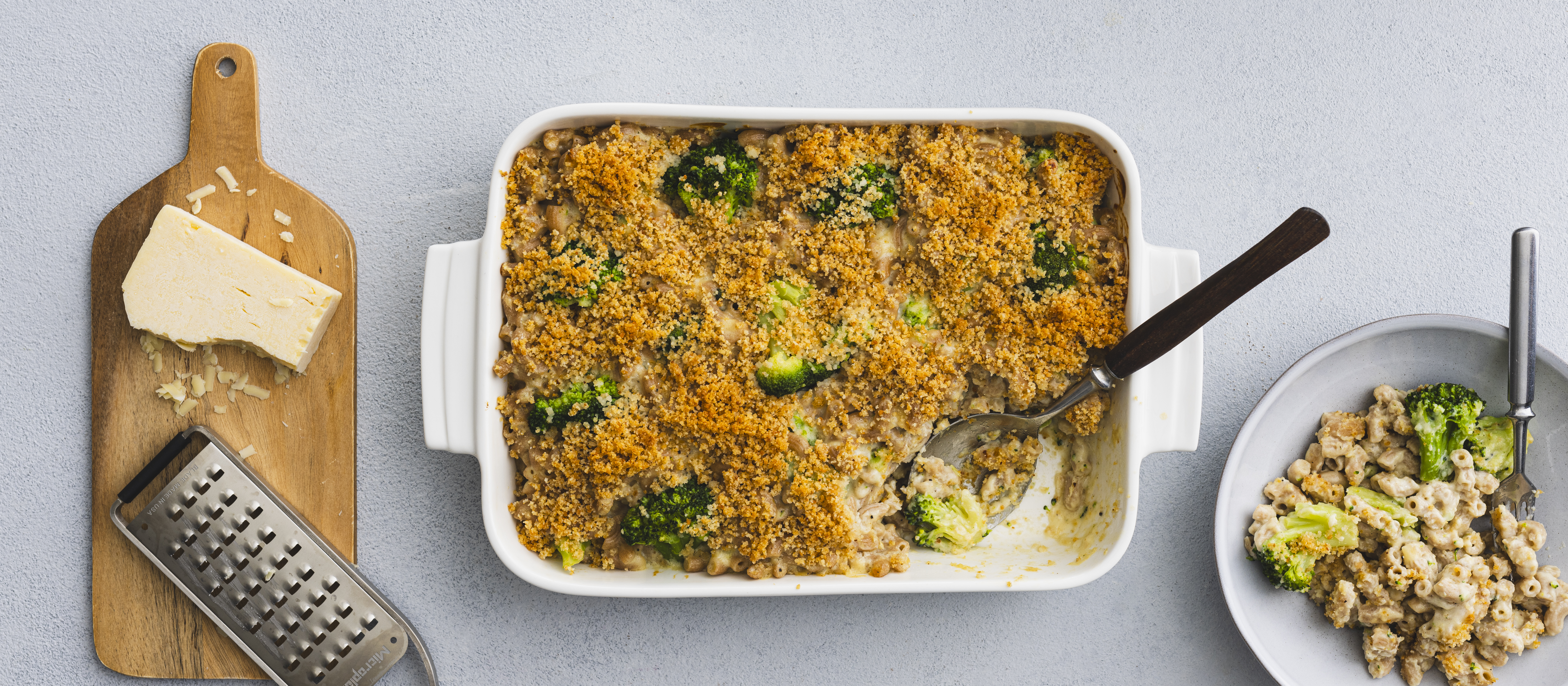 Parsakaali mac 'n' cheese