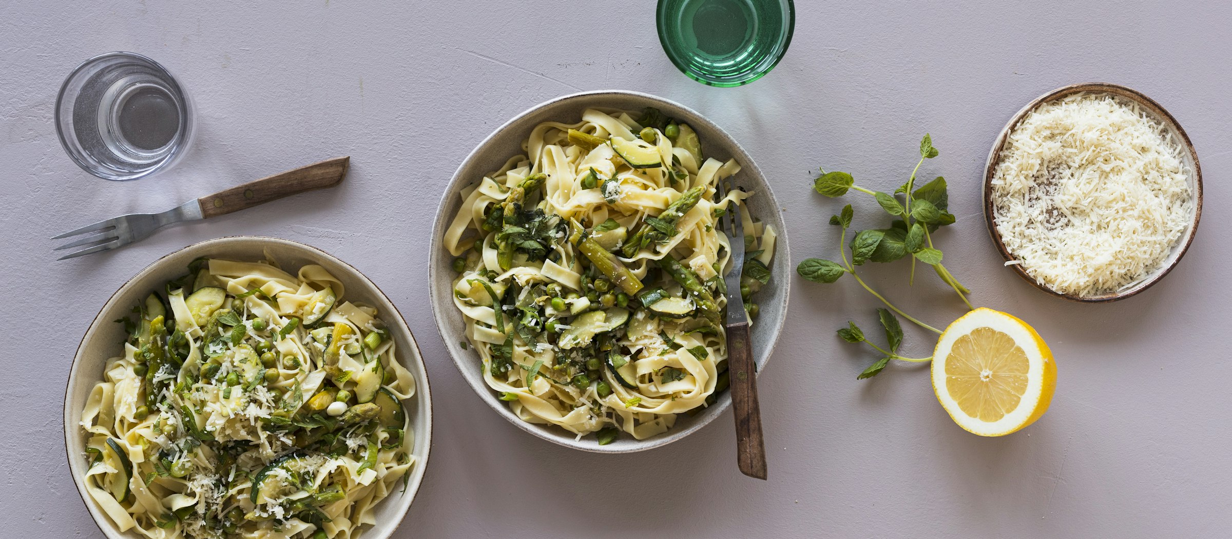 Pasta primavera | Pääruoat | Reseptit | K-Ruoka