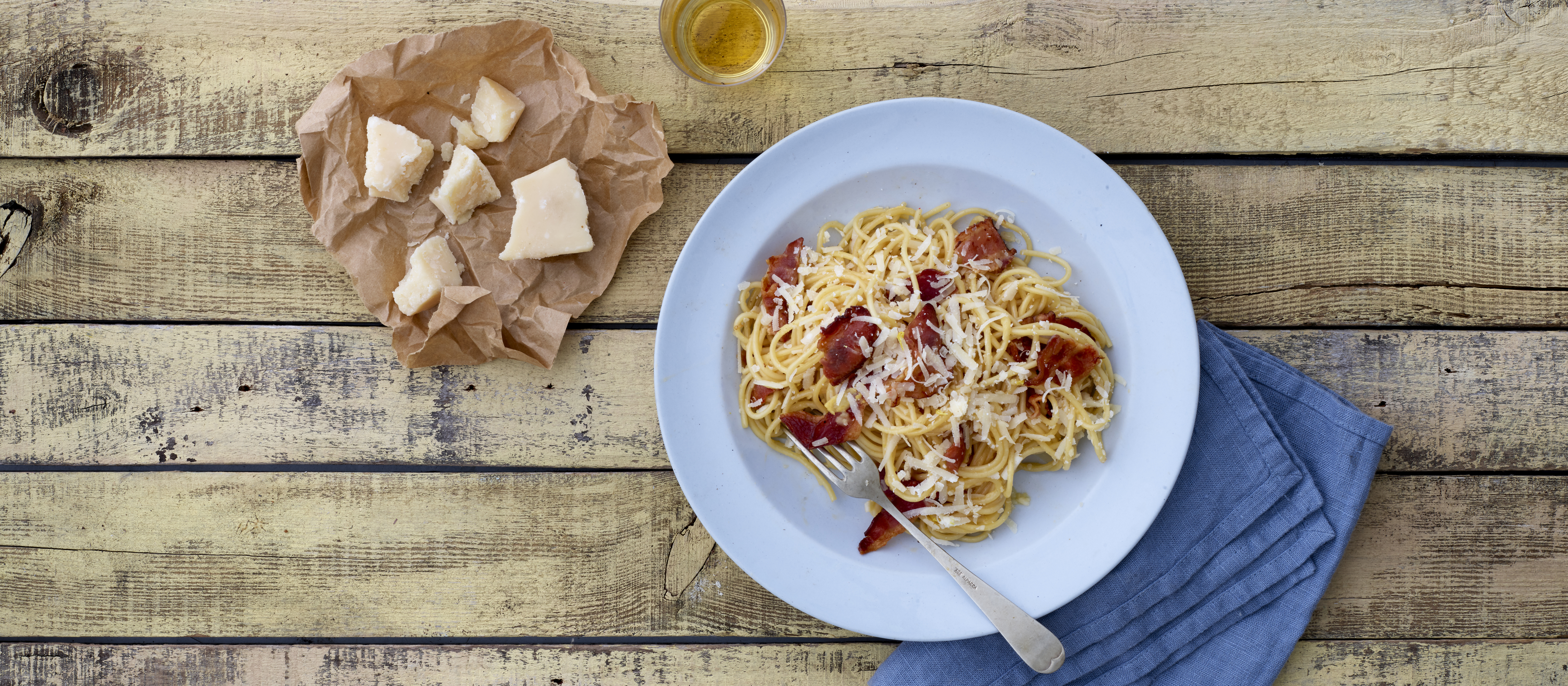 Italialainen pasta carbonara Reseptit KRuoka