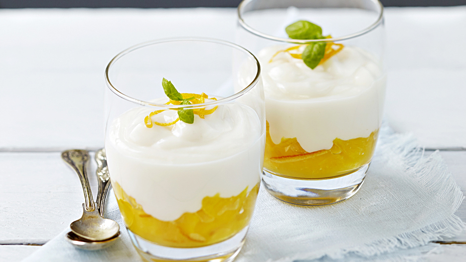 Aurinkoinen kookosvanukas