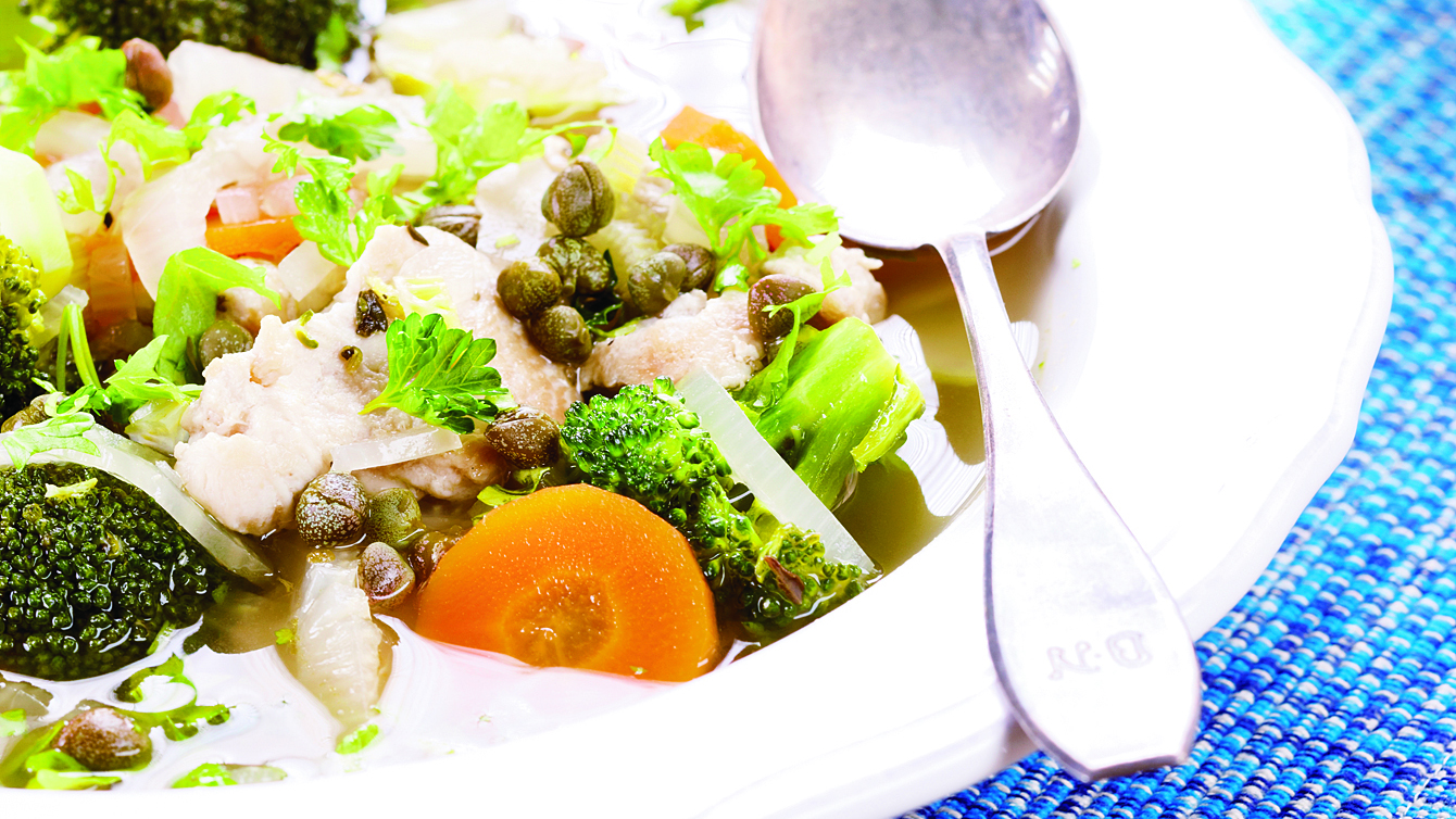 Broileri-fenkolikeitto