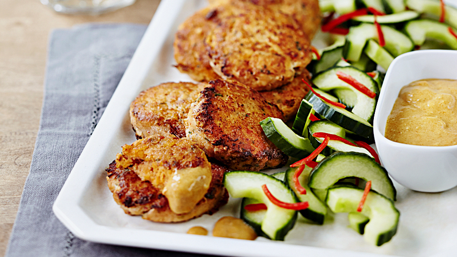 Thaimaalaiset kalapihvit